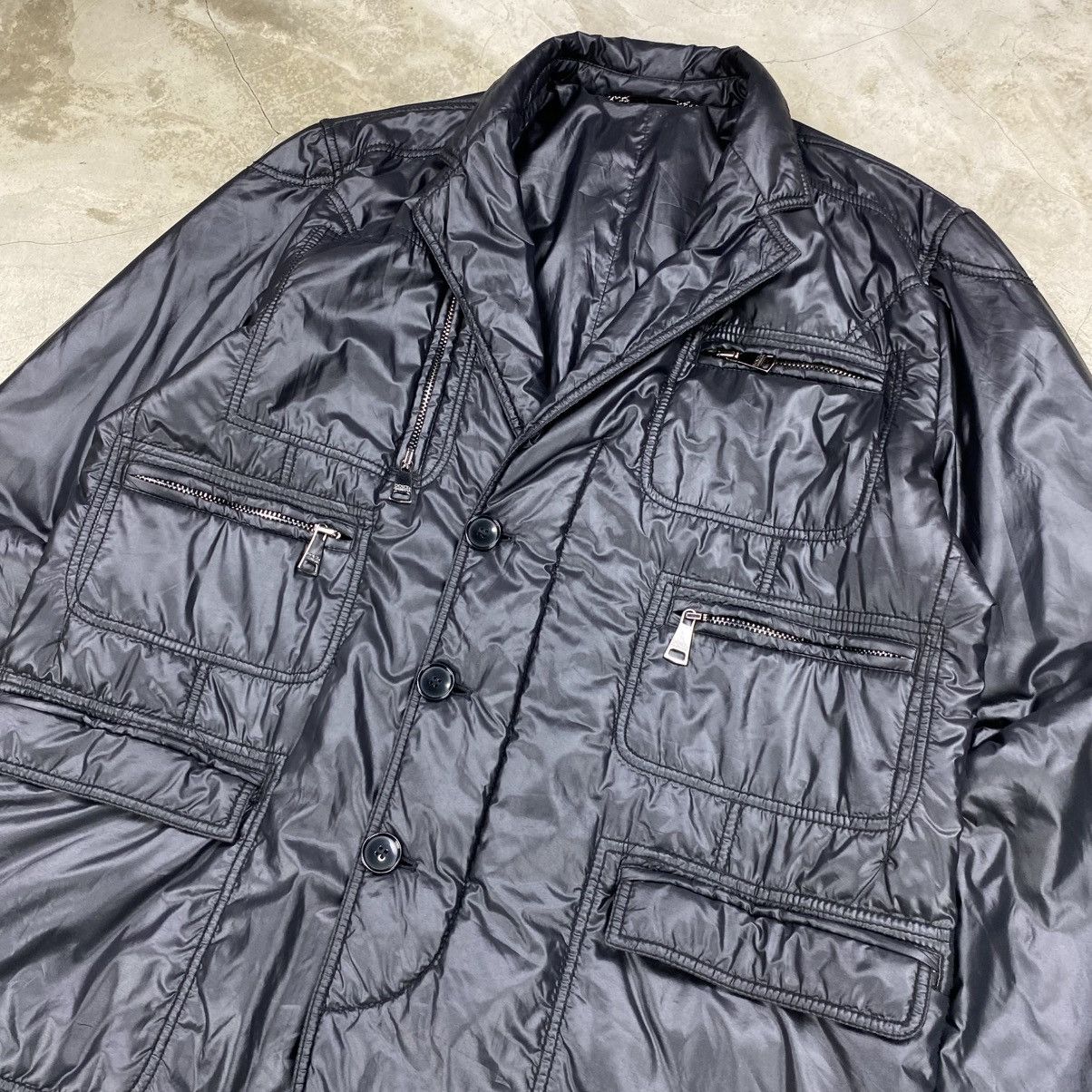 Dolce & Gabbana Multi-Pocket Puffer Blazer Jacket Size US L / EU 52-54 / 3 - 2 Thumbnail