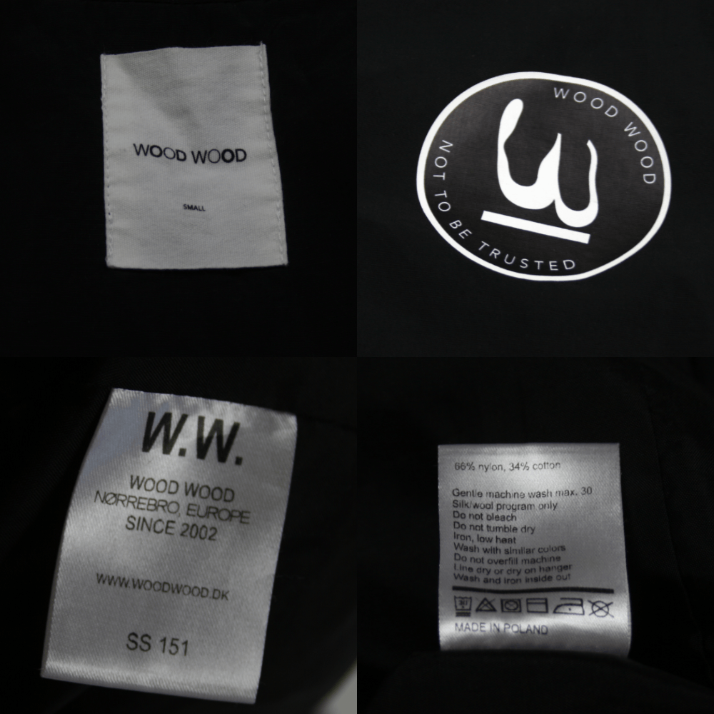 Wood Wood SS15 NTBT Big Logo Coach Nylon Cotton Jacket Size US S / EU 44-46 / 1 - 8 Thumbnail