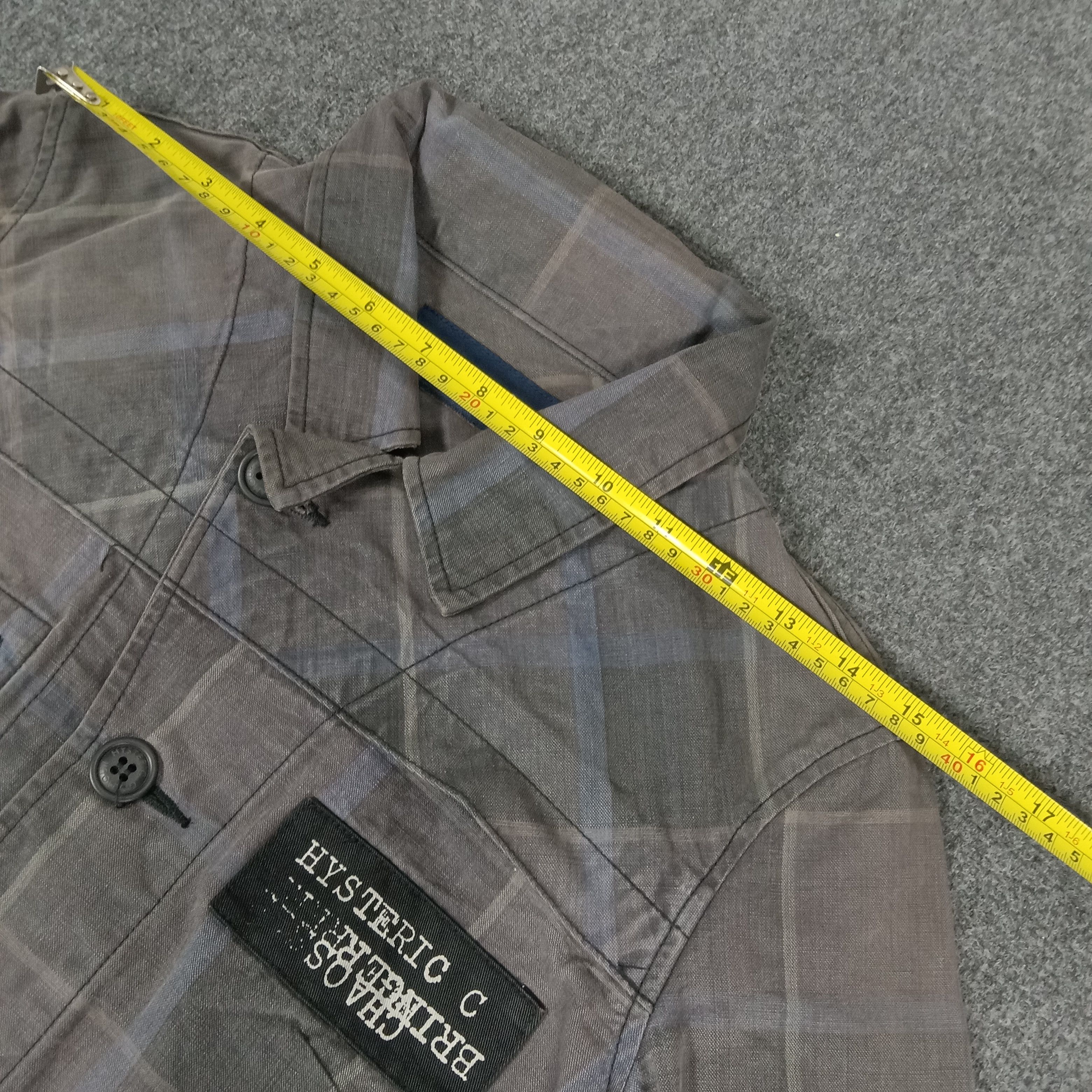 Hysteric Glamour × Japanese Brand × Vintage Hysteric Glamour Japanese Brand Work Jacket Size XS / US 0-2 / IT 36-38 - 8 Thumbnail