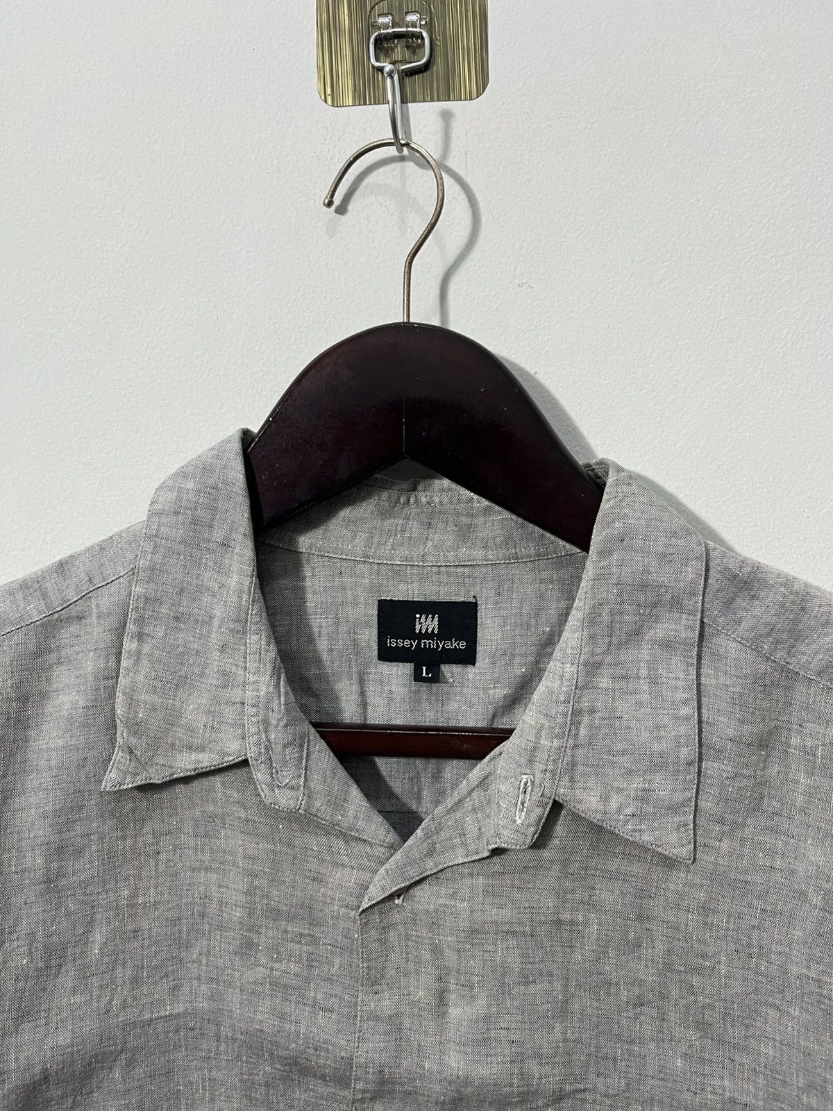 Issey Miyake issey miyake short shirt Size US L / EU 52-54 / 3 - 3 Thumbnail