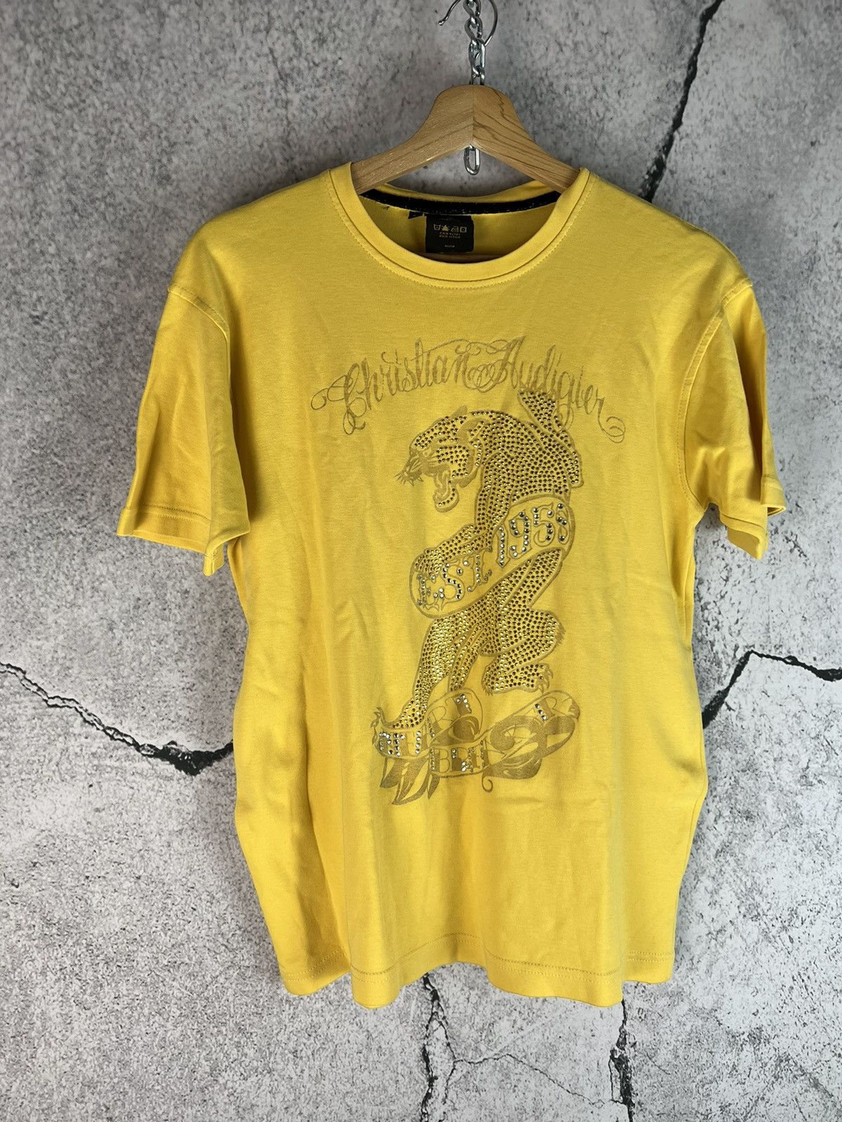 Ed Hardy Vintage Ed Hardy by Christian Audigier Skulls Angel T-Shirt Size US L / EU 52-54 / 3 - 1 Thumbnail