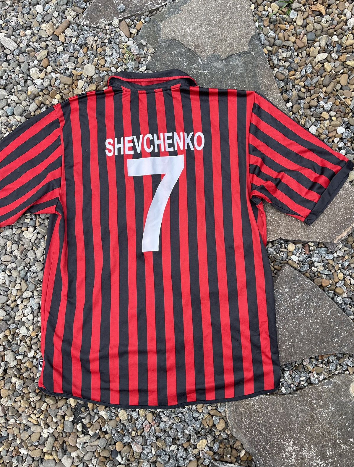 Adidas × Vintage 1999/2000 Adidas Milan #7 Shevchenko vintage soccer jersey Size US XL / EU 56 / 4 - 13 Thumbnail