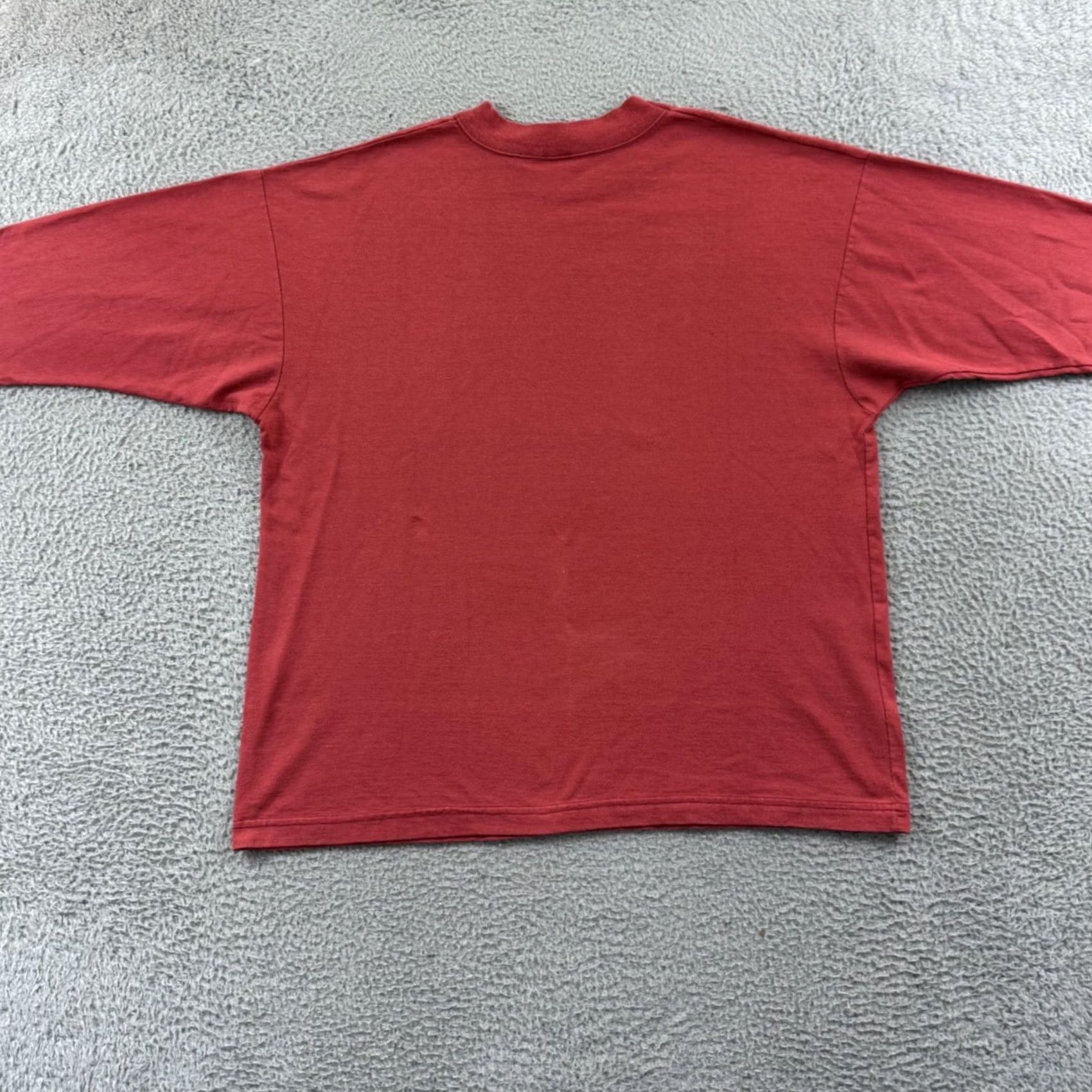 Jerzees VINTAGE Jerzees Travel T-Shirt Men XL Blue 90s Graphic Print Short Sleeve Crew Neck Size US L / EU 52-54 / 3 - 7 Thumbnail