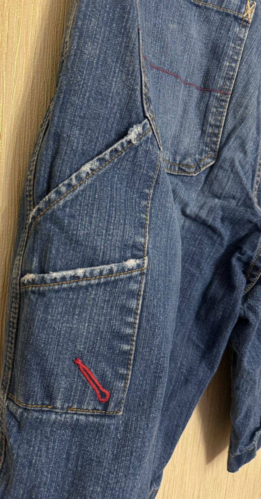 Southpole Southpole Vintage Baggy Denim Jorts Size US 30 / EU 46 - 6 Thumbnail