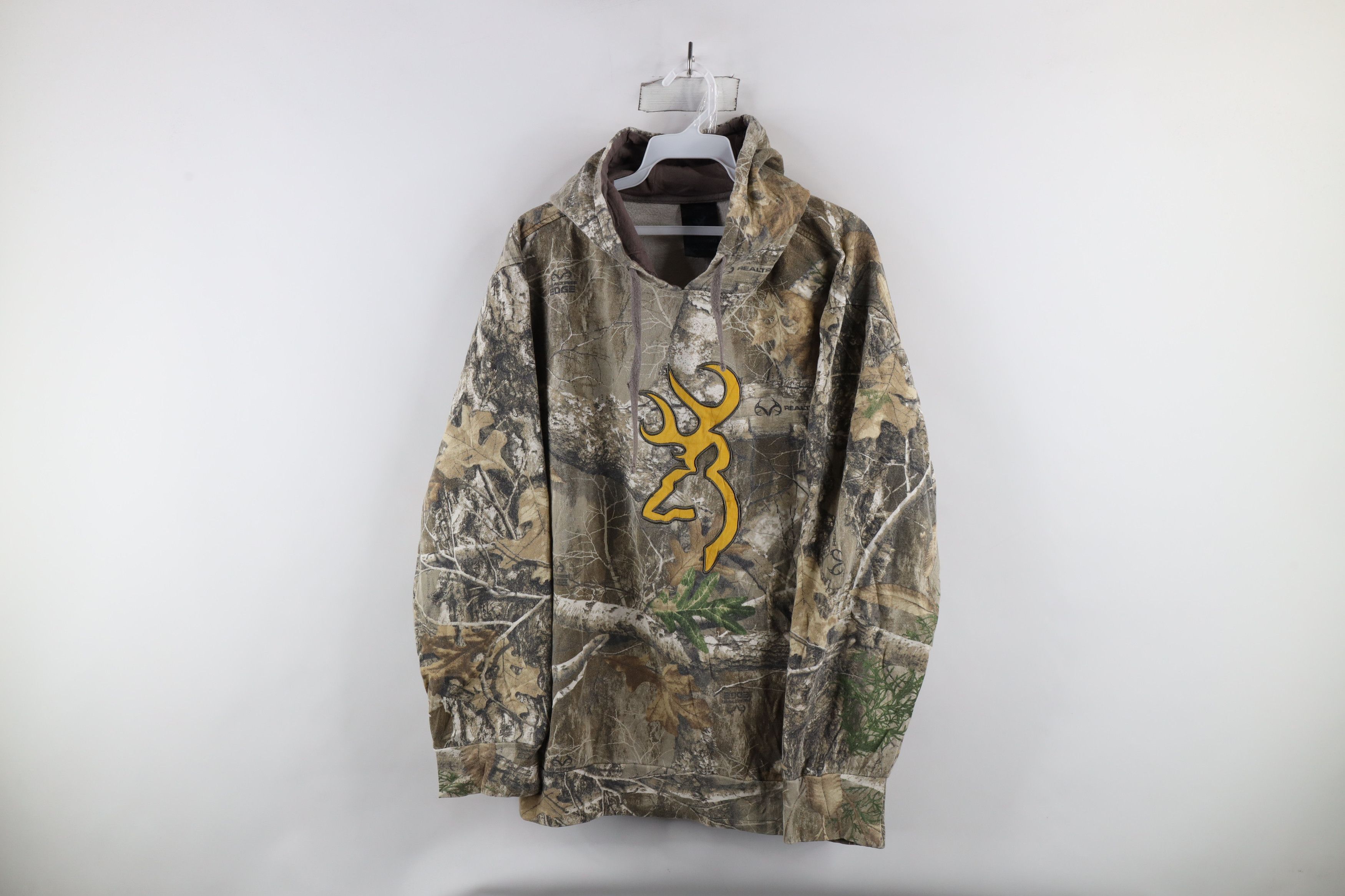 Vintage Vintage Streetwear Realtree Camouflage Hoodie Sweatshirt Size US L / EU 52-54 / 3 - 1 Thumbnail