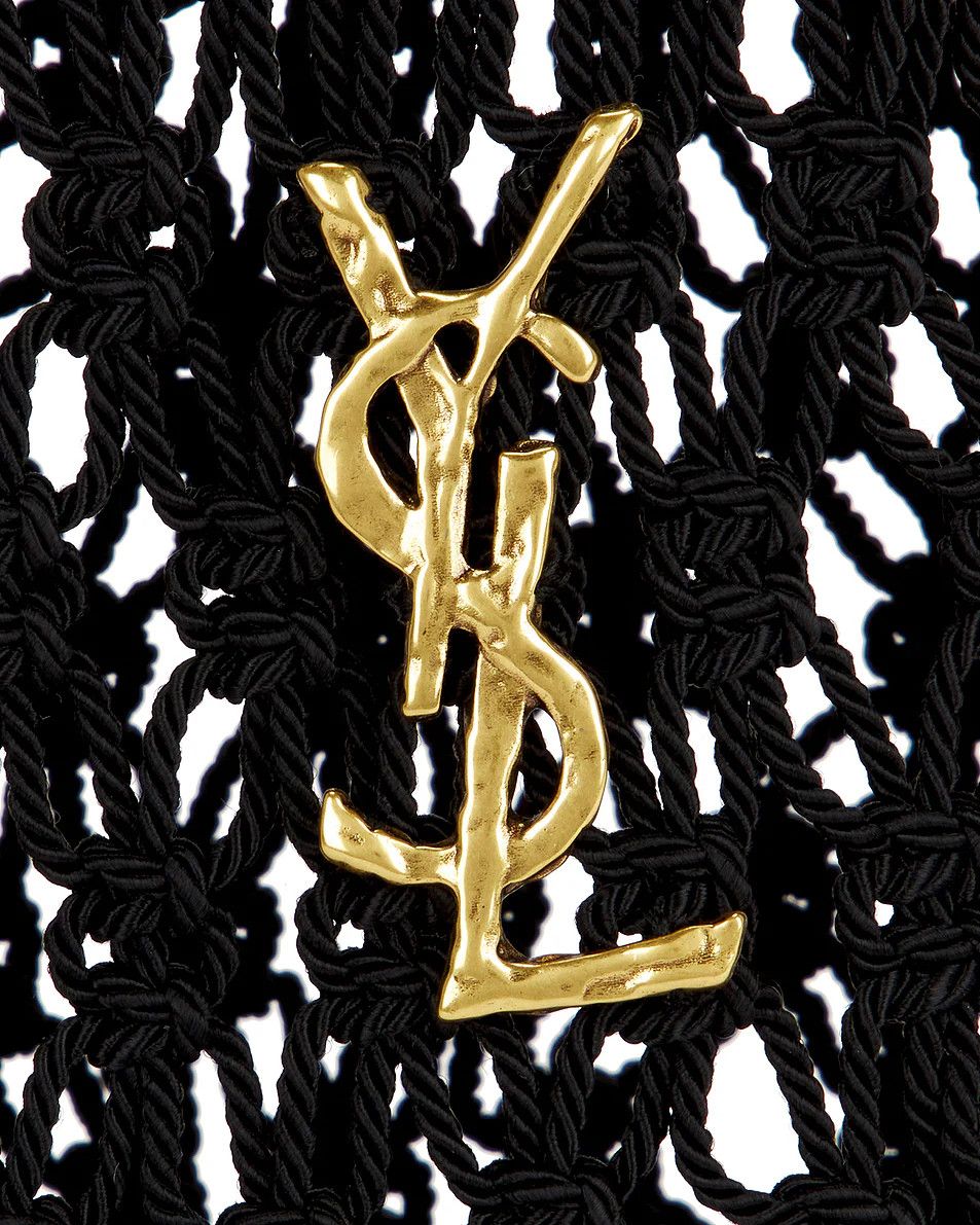 Saint Laurent Paris os11x0526 Size: OS / Large Cassandre Shopping Crochet Bag Size ONE SIZE - 4 Thumbnail