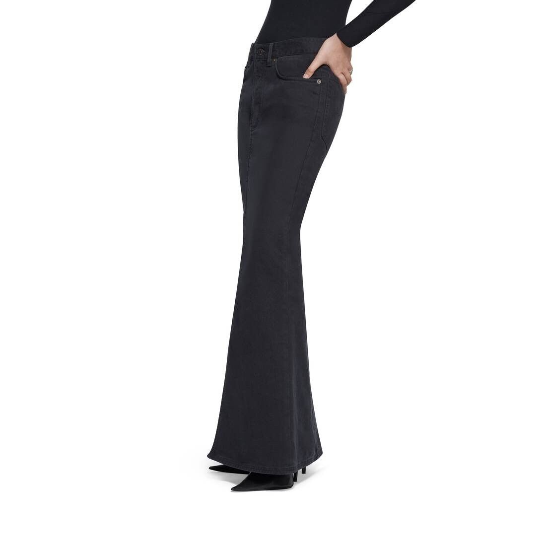 Balenciaga oc11z0825 Maxi Skirt in Black Size 28" / US 6 / IT 42 - 5 Thumbnail