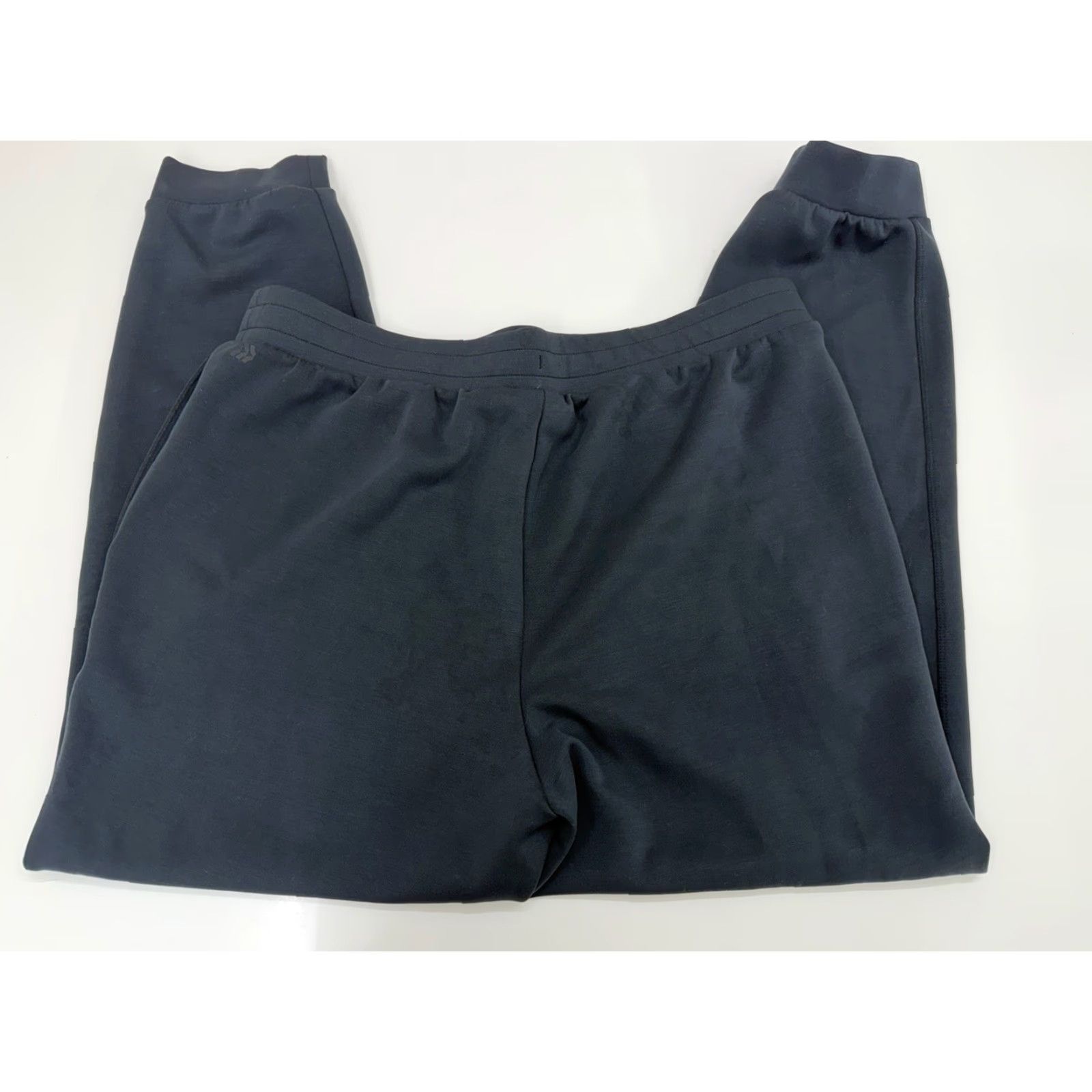 Vintage All In Motion Womens Jogger Pants XL Black Tappered Drawstring Size 40" / US 18 - 6 Thumbnail