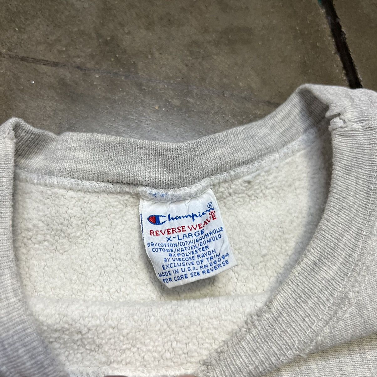 Champion × Vintage Vintage 90s Champion Reverse Weave Sweatshirt St John’s Size US XL / EU 56 / 4 - 9 Thumbnail