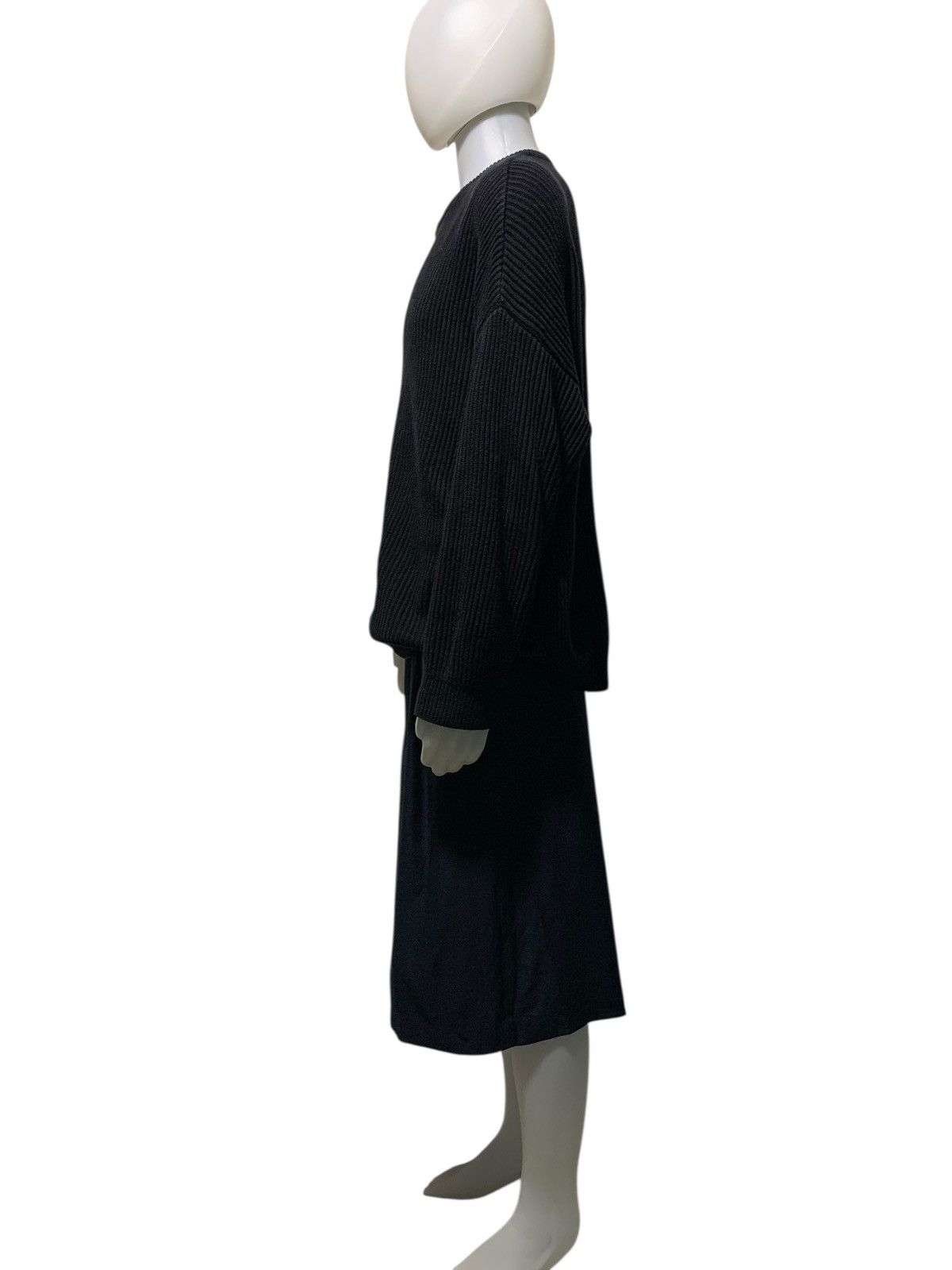 Yohji Yamamoto Comme Ca layered hakama wide leg pants yohji style japan Size US 31 - 9 Thumbnail
