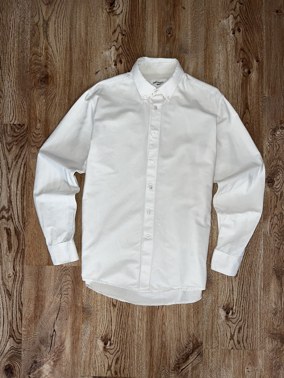 Our Legacy OUR LEGACY Shirt Button Up Long Sleeve A2328 Size US L / EU 52-54 / 3 - 1 Thumbnail