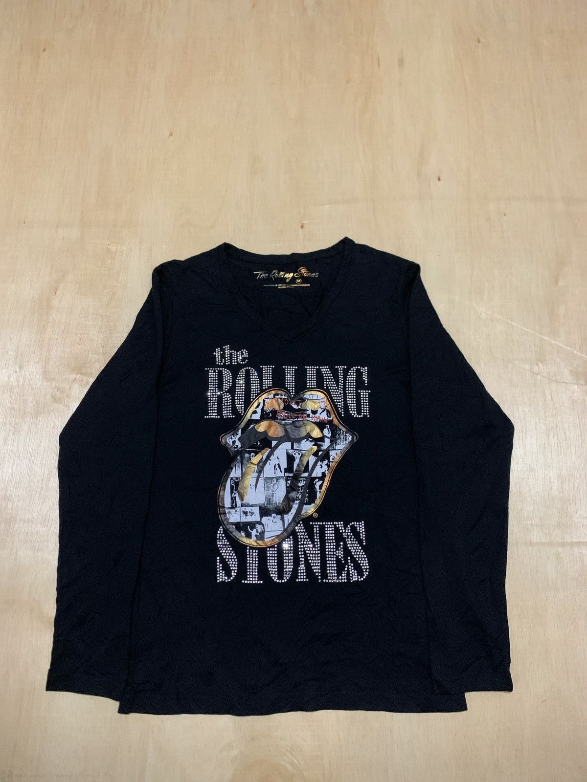 Hysteric Glamour × Japanese Brand × The Rolling Stones The Rolling Stones Longslevee Size US M / EU 48-50 / 2 - 1 Thumbnail