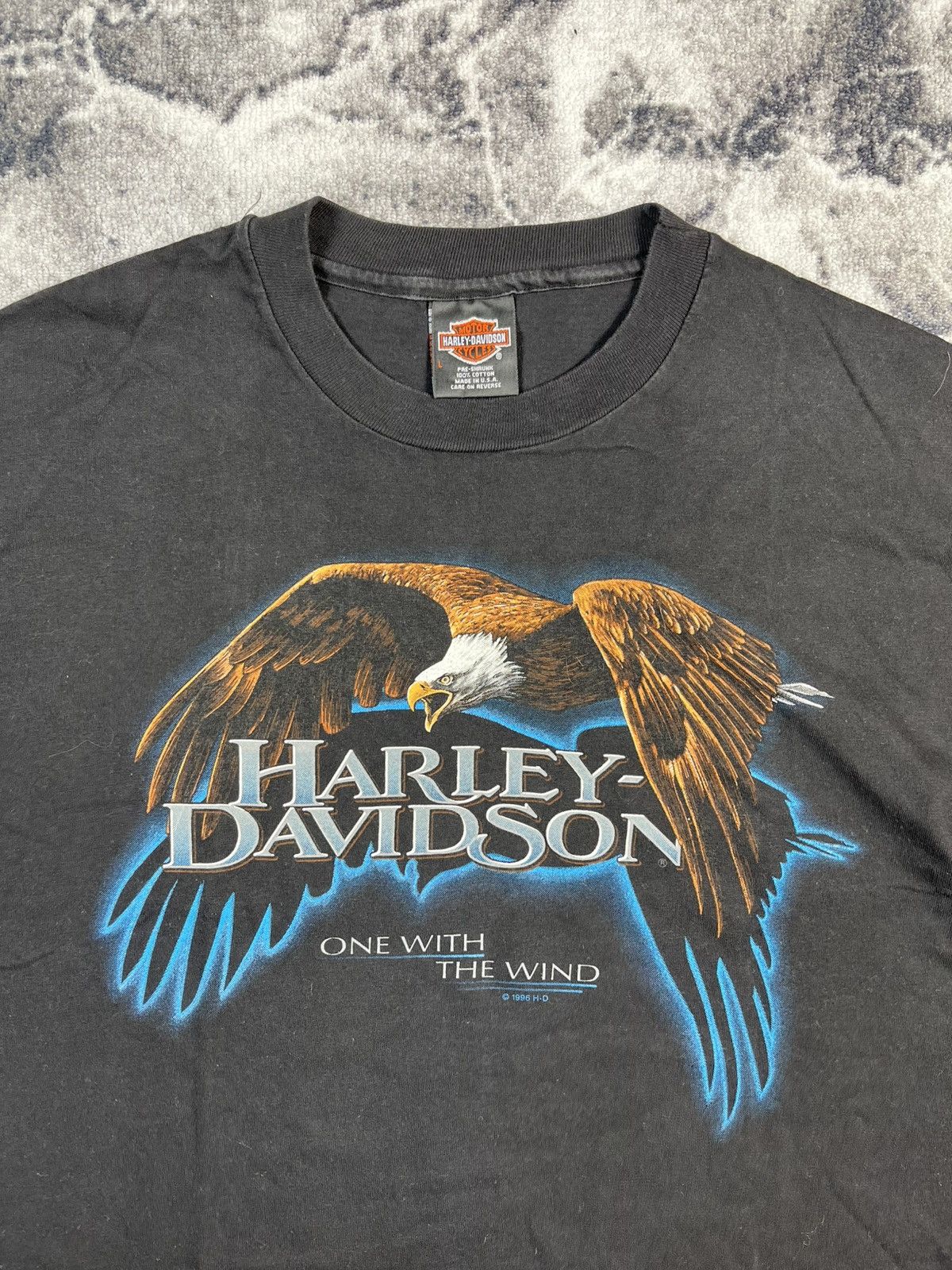 Harley Davidson Harley Davidson Eagle 1996 Southern Alberta Vintage Tee Size US L / EU 52-54 / 3 - 2 Thumbnail