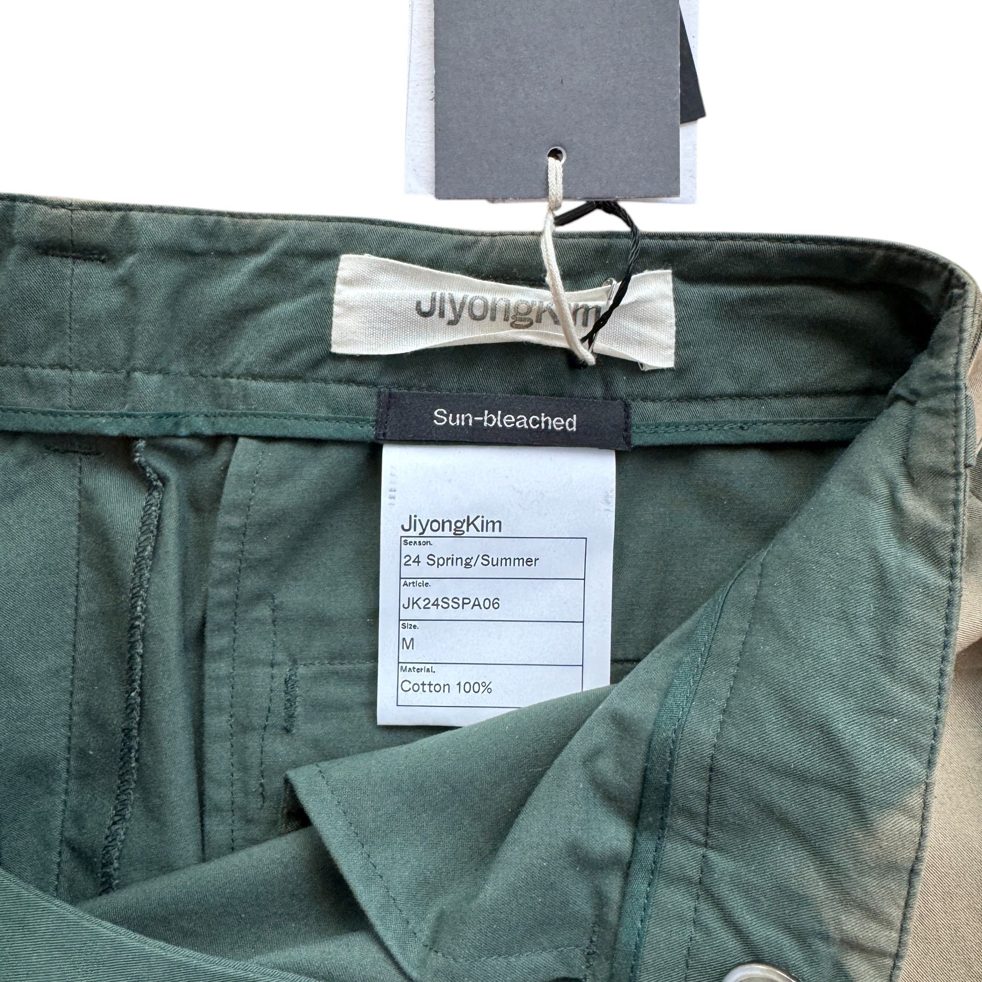 JiyongKim SUN-BLEACHED BELTED WIDE TROUSERS Size US 32 / EU 48 - 5 Thumbnail