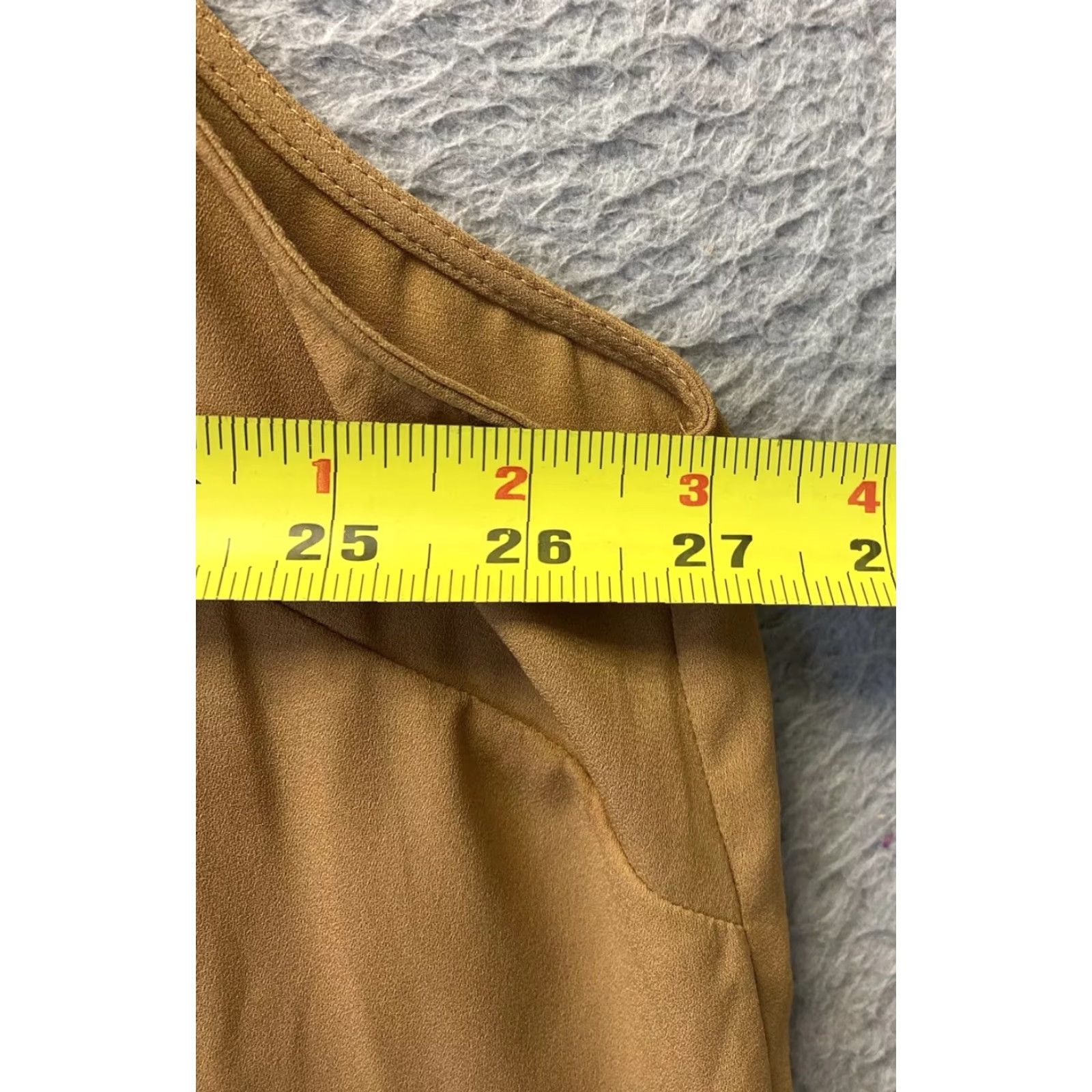 Worthington VINTAGE Worthington Women's Tank Top V-Neck Light Brown 3X Large Dressy NWT Size XXL / US 16-18 / IT 52-54 - 5 Thumbnail