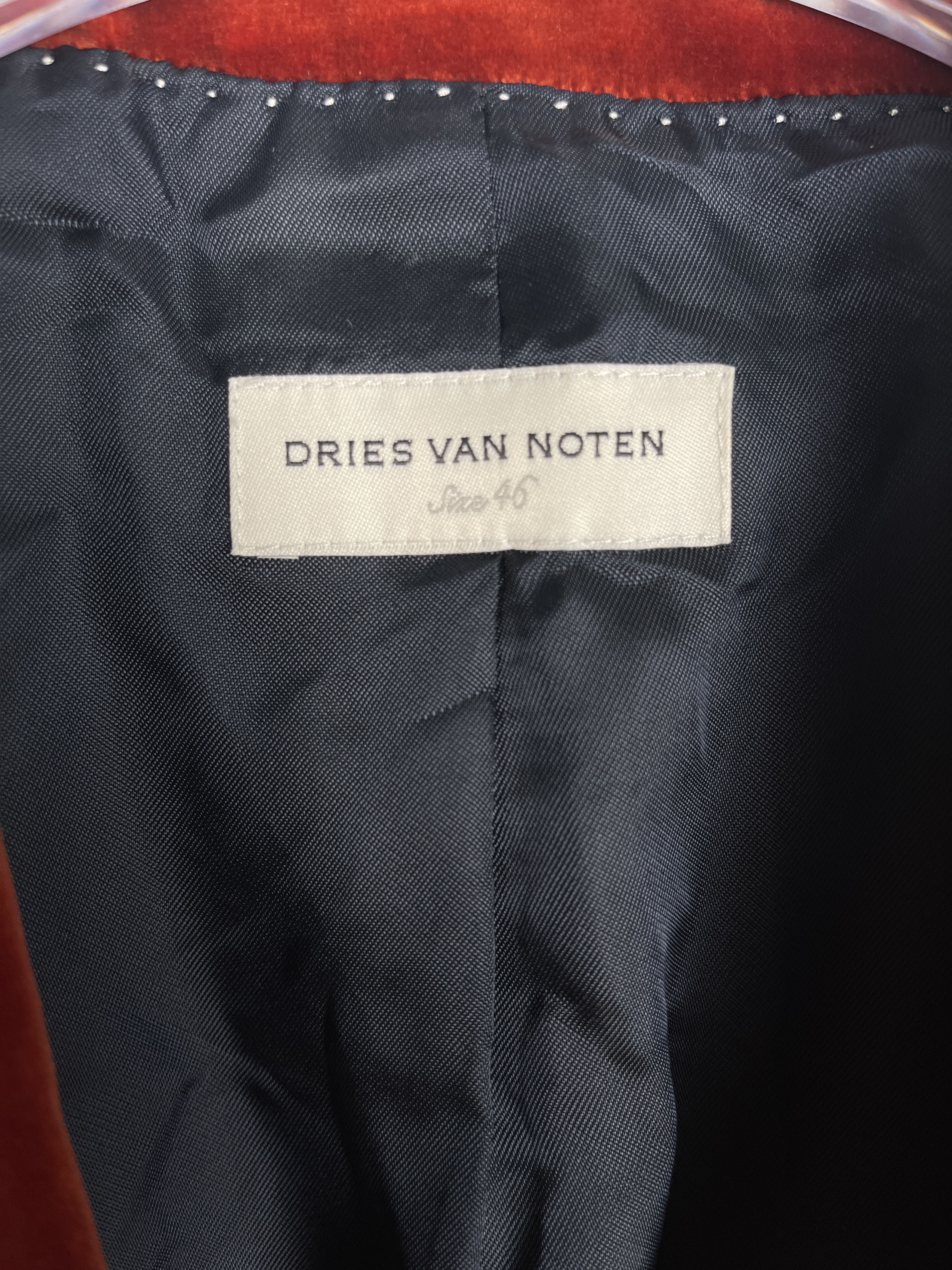 Dries Van Noten Dries Van Noten Velvet Blazer Size US S / EU 44-46 / 1 - 6 Thumbnail