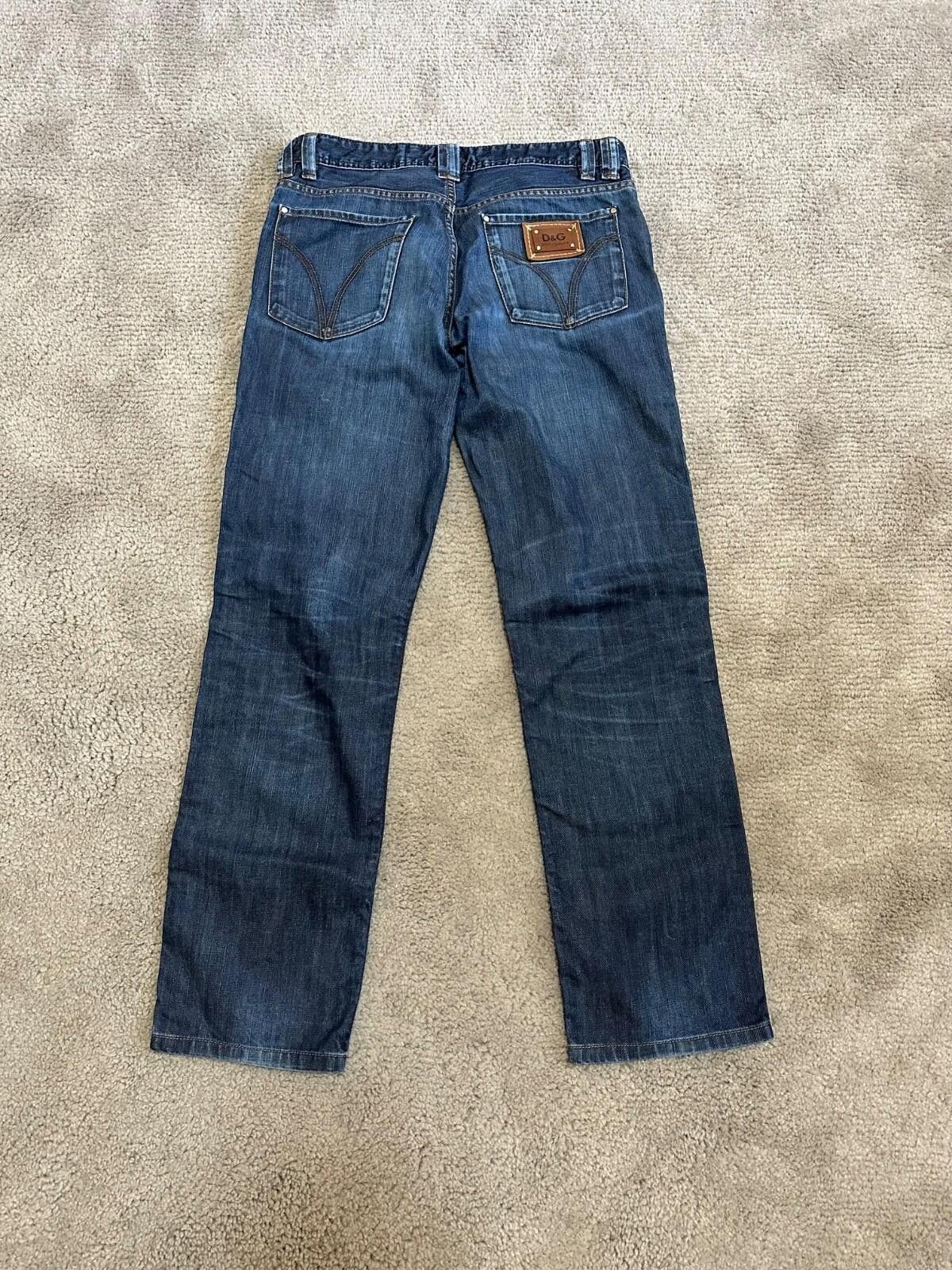 Dolce & Gabbana dolce gabbana denim jeans logo sz 33 Size US 33 - 1 Thumbnail