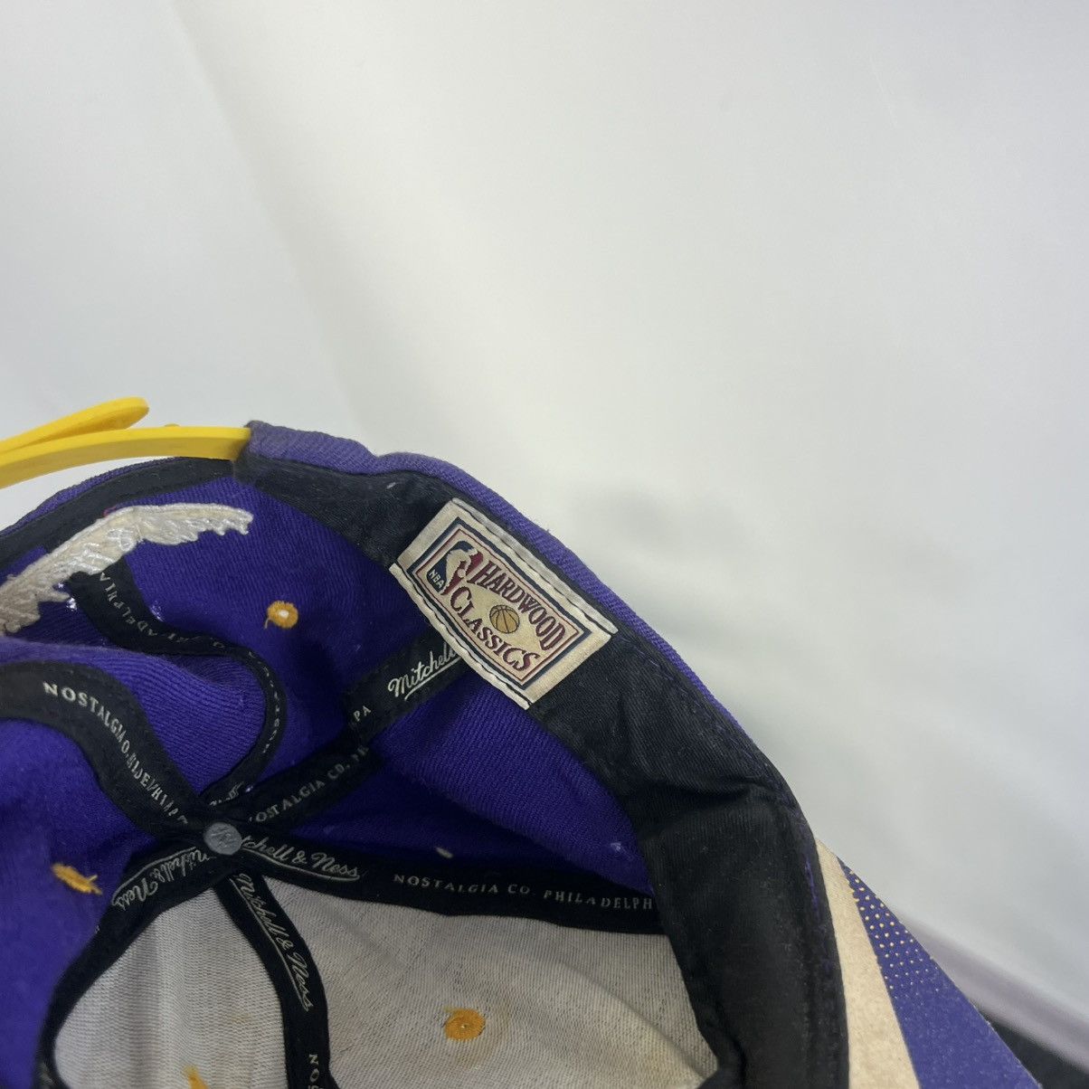 NBA Vintage Y2K Los Angeles Lakers NBA Baseball Cap Size ONE SIZE - 5 Thumbnail
