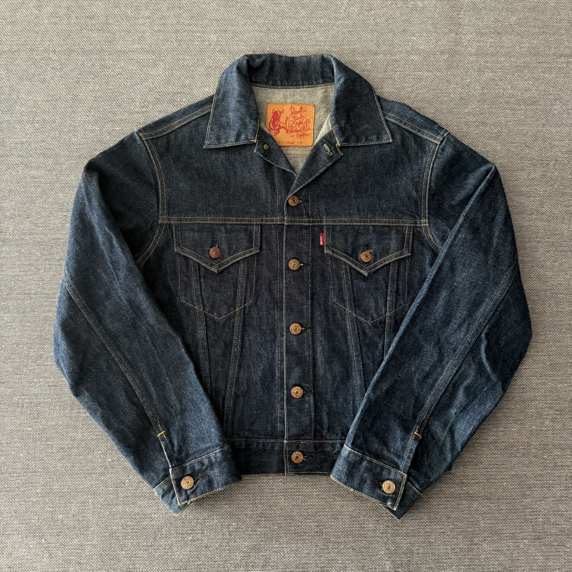 Evisu Evisu Lot1557 Early Bison Denim Jacket Size US M / EU 48-50 / 2 - 1 Thumbnail