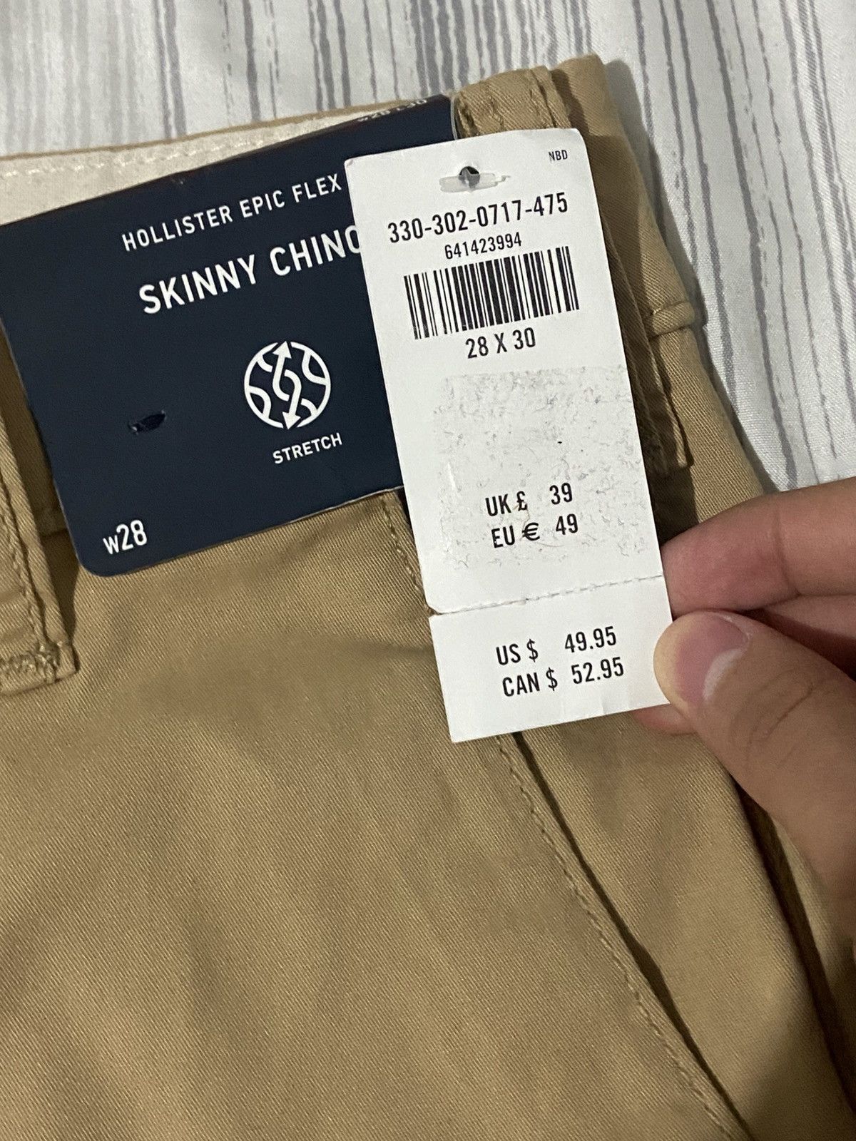 Hollister Hollister kaki pants Size US 30 / EU 46 - 4 Thumbnail