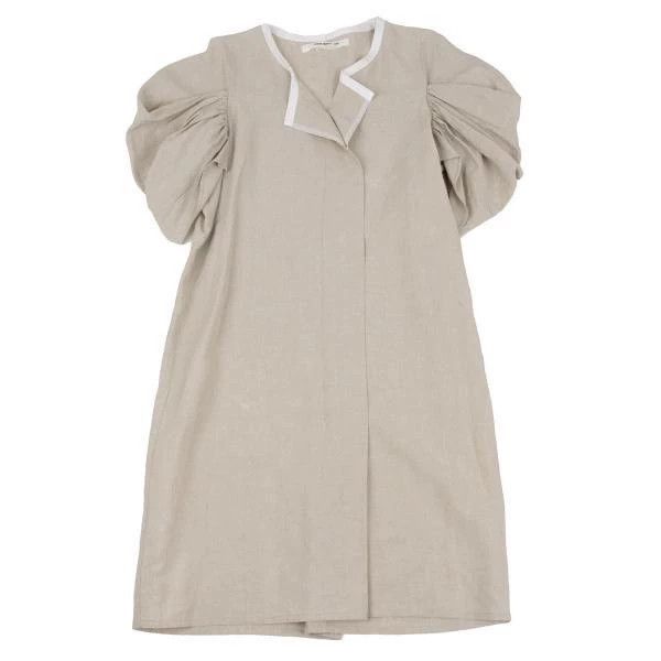 Comme des Garcons Comme des Garcons Beige retro bubble sleeve dress Size M / US 6-8 / IT 42-44 - 2 Thumbnail