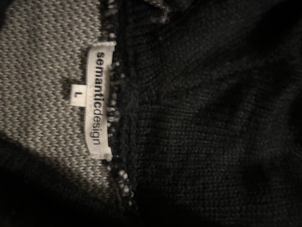 semanticdesign Semanticdesign zip sweater knit cardigan saint mary Size US M / EU 48-50 / 2 - 4 Thumbnail