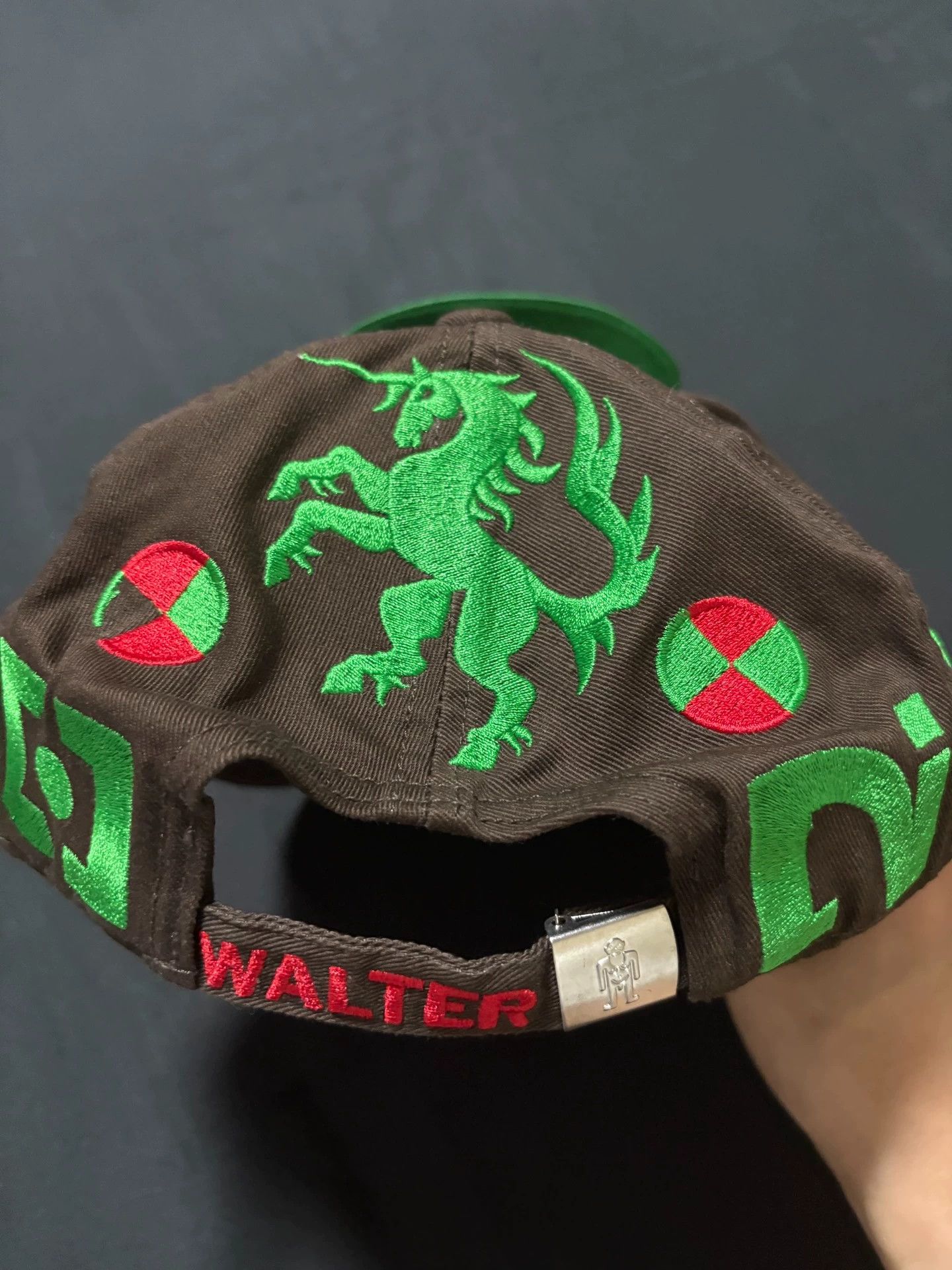 Walter Van Beirendonck Walter Van Beirendonck Embroidered Alien Colorblocked Hat Size ONE SIZE - 6 Thumbnail