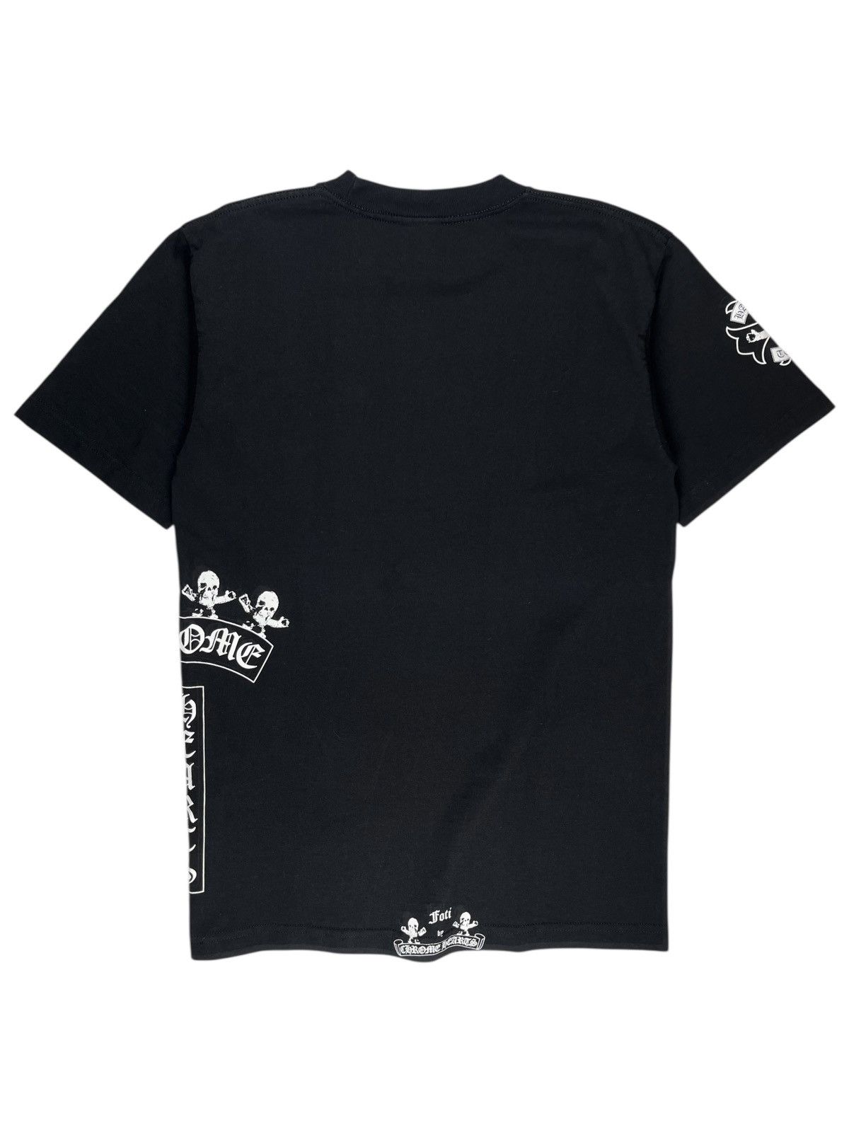Chrome Hearts Chrome Hearts Vintage Foti Skull Harris Teeter T Bar Tshirt Size US M / EU 48-50 / 2 - 2 Thumbnail