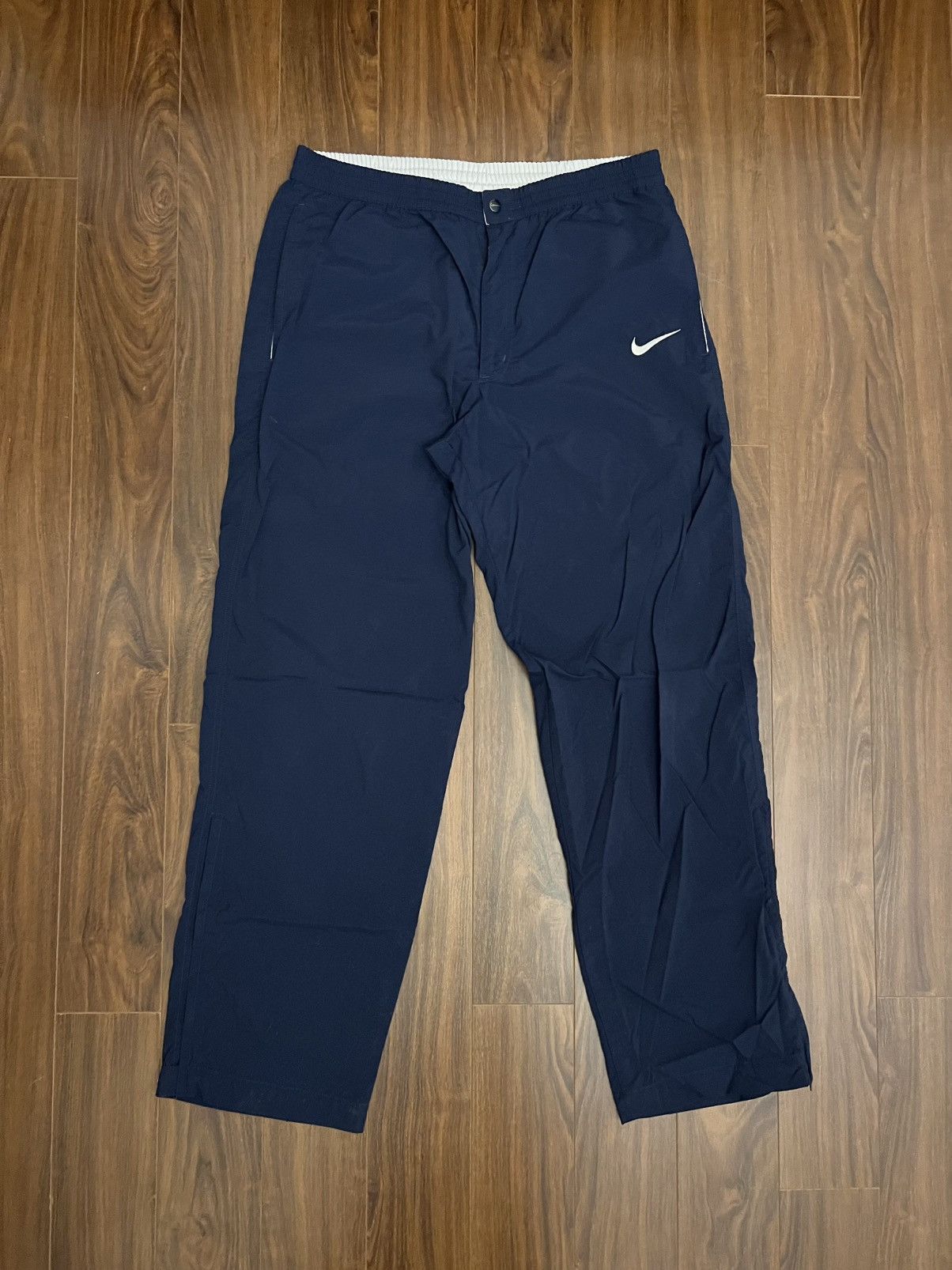 Nike Vintage White Tag 90s Nike Trackpants Size US 32 / EU 48 - 1 Thumbnail