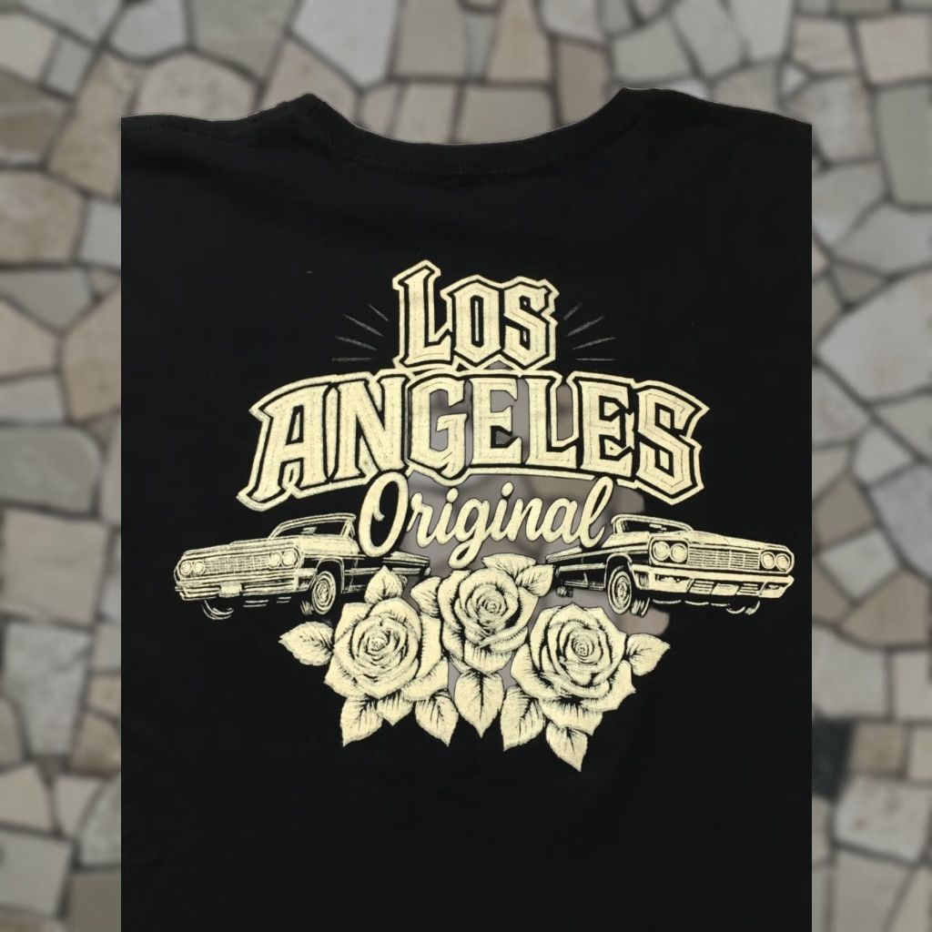 Doublet DyseOne Los Angeles LOWRIDER ROSES T-Shirt Black XL Men Shirt Graphic Logo Clowns Vintage No Size US XL / EU 56 / 4 - 1 Thumbnail