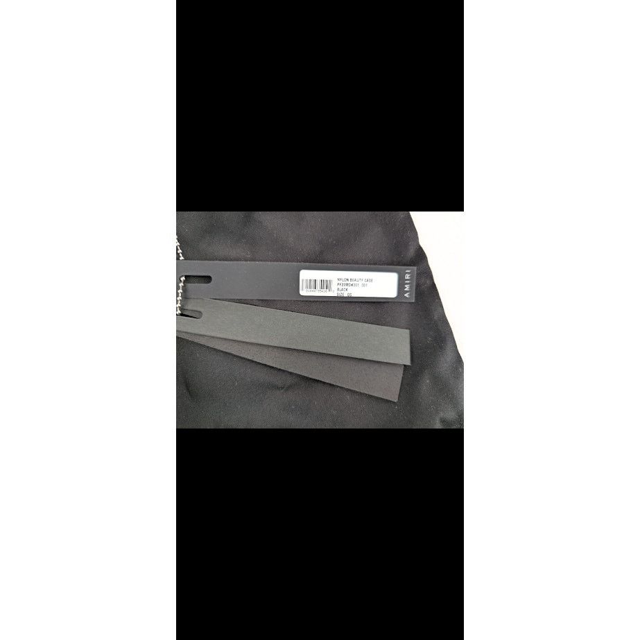 Amiri o1rshd1 Q:2 / Size: OS / Nylon Beauty Case in Black Size ONE SIZE - 14 Thumbnail