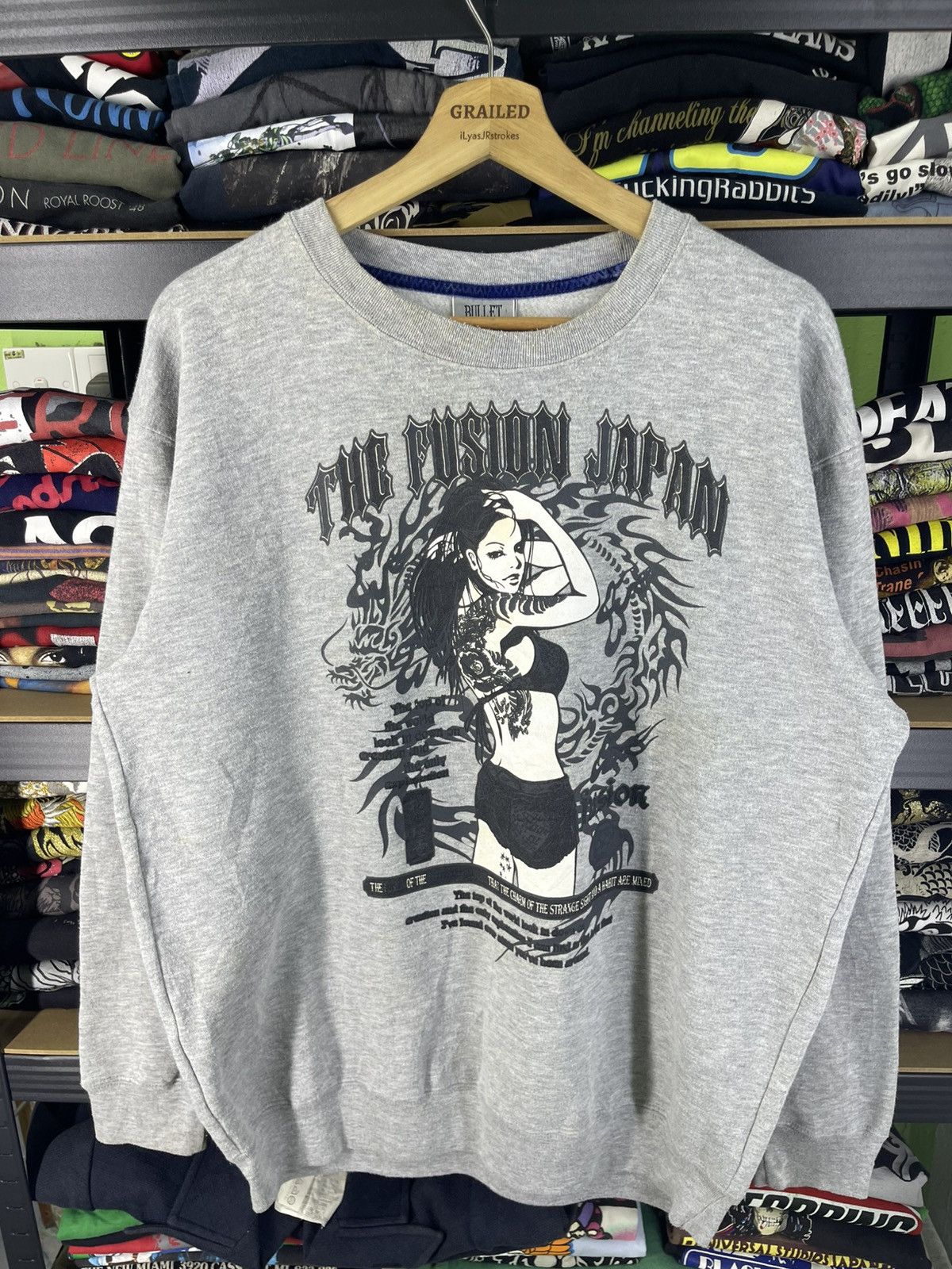 Bullet Noise Vintage Bullet Noise Breakout Freedom Japanese Punk Syle Size US L / EU 52-54 / 3 - 1 Thumbnail