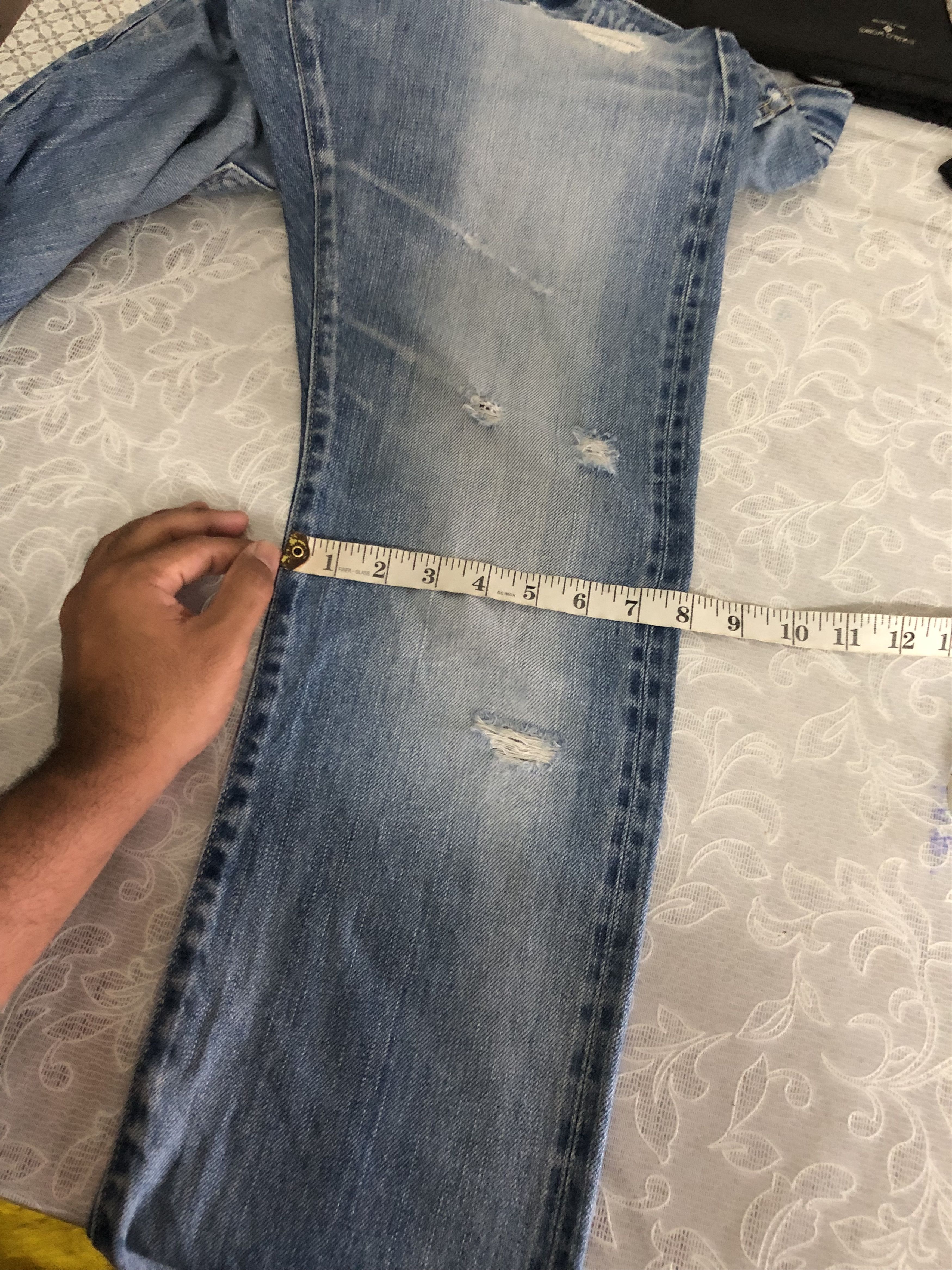 Hysteric Glamour Vintage Hysteric Glamour Selvedge Straight Cut Jeans Size US 30 / EU 46 - 17 Thumbnail
