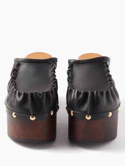 Marni o1y1025 Mules in Black Size US 6 / IT 36 - 4 Thumbnail