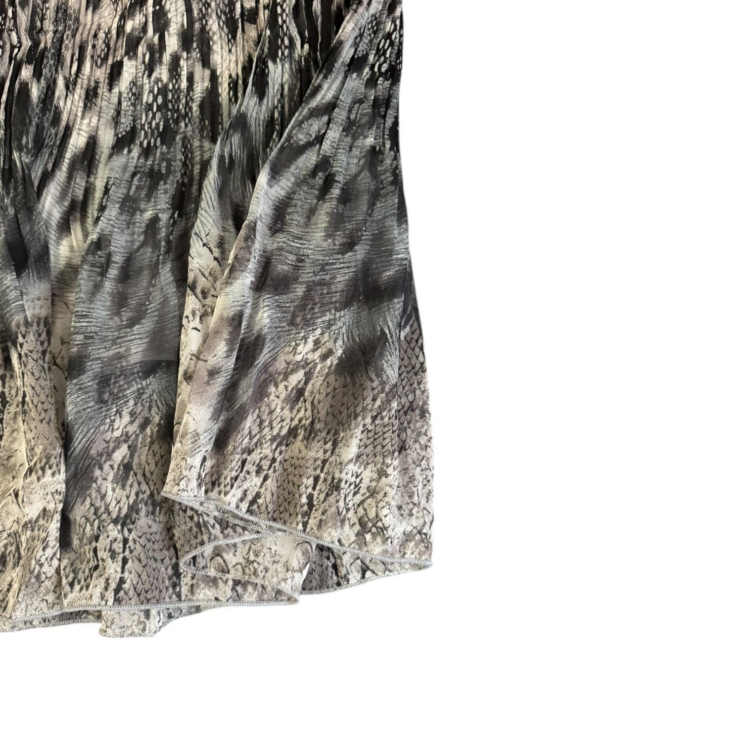 Other Studio West Apparel White w/Print Midi Skirt – Large NWT Size 30" / US 8 / IT 44 - 3 Thumbnail