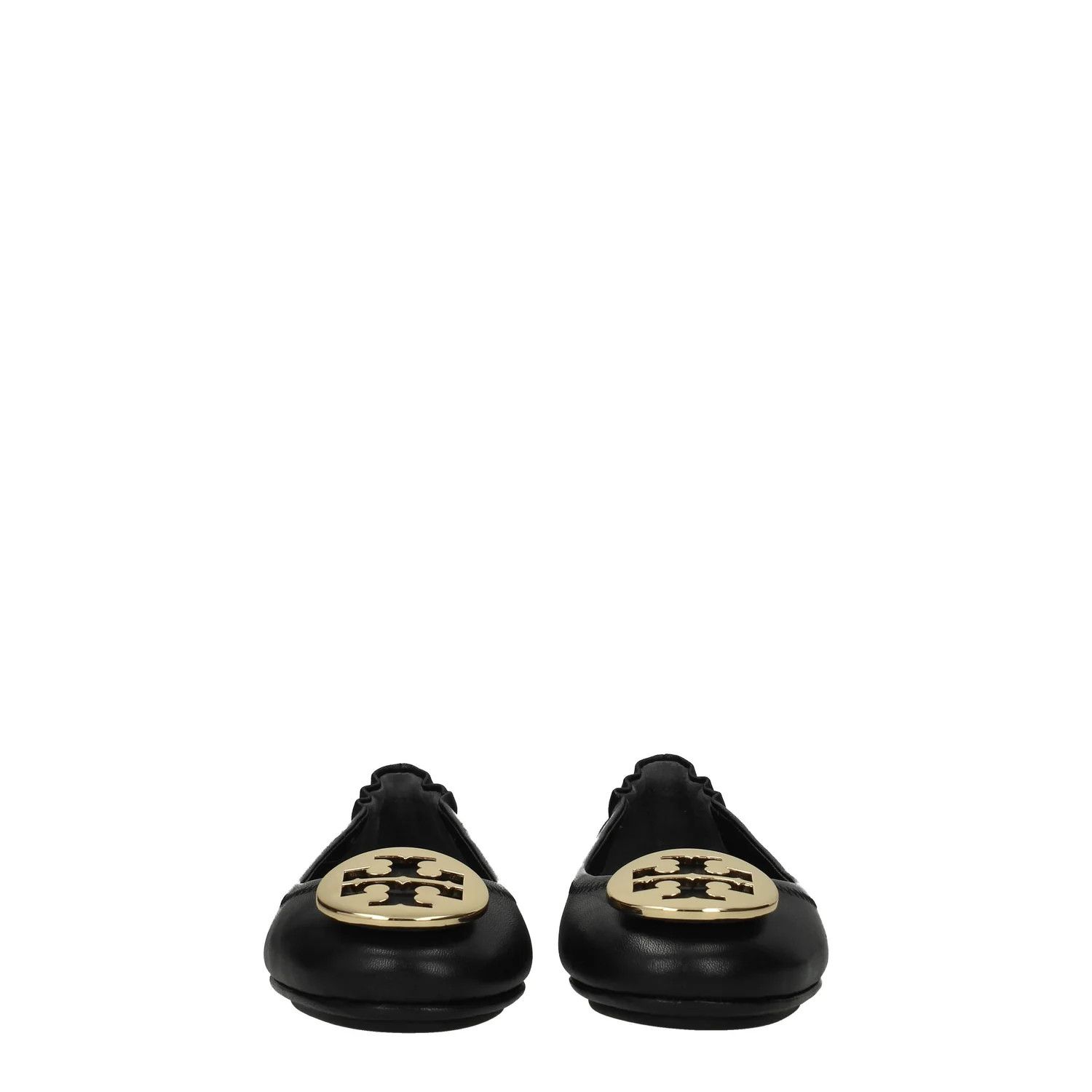 Tory Burch ob1o1e1124 Leather Ballet Flats in Black Size US 6.5 / IT 36.5 - 3 Thumbnail