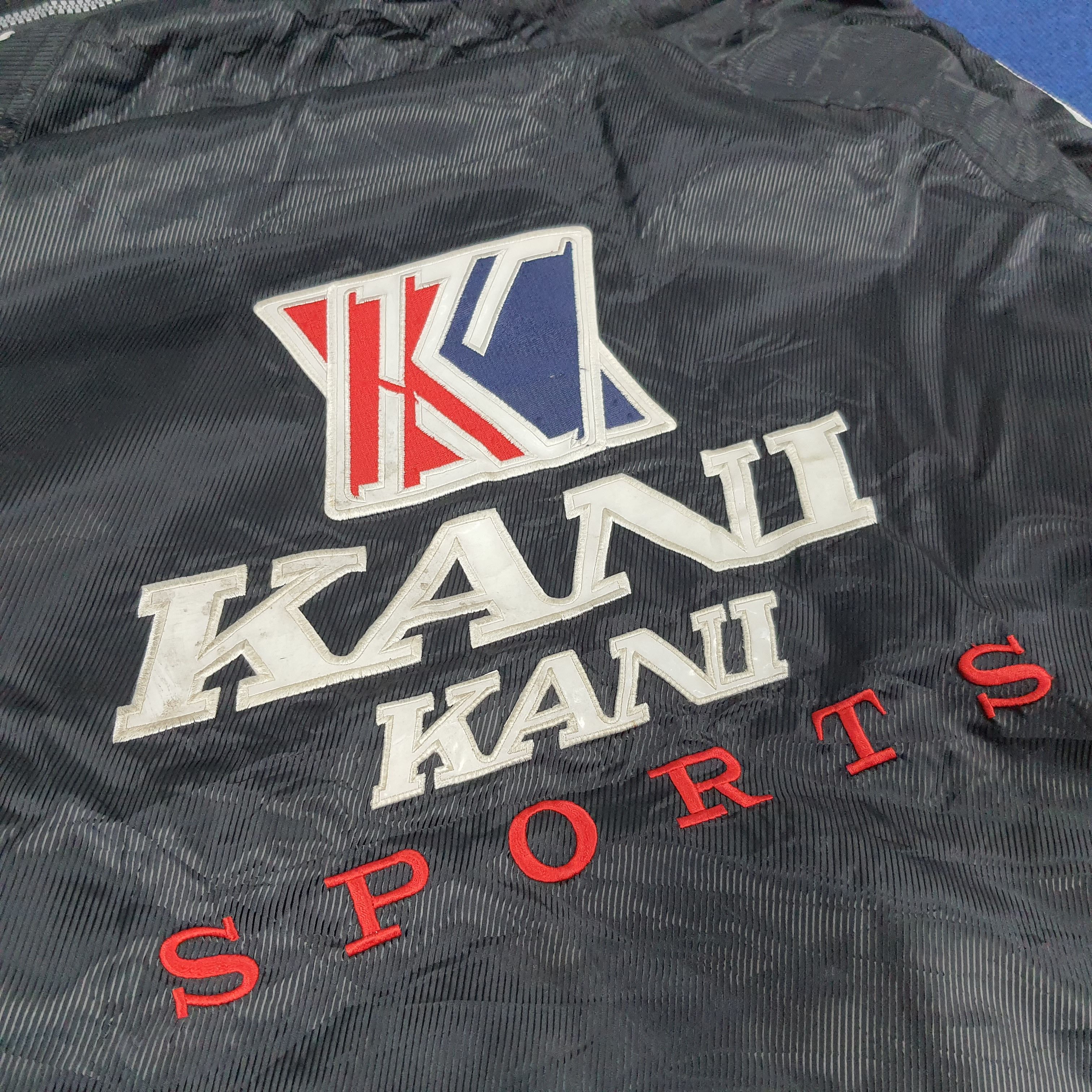 Karl Kani × Vintage Vintage Kani Kani Sports Trench Sportswear Jacket Size US XL / EU 56 / 4 - 2 Thumbnail