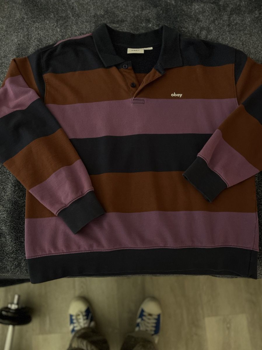 Obey Obey Polo Long Sleeve Size US M / EU 48-50 / 2 - 3 Thumbnail