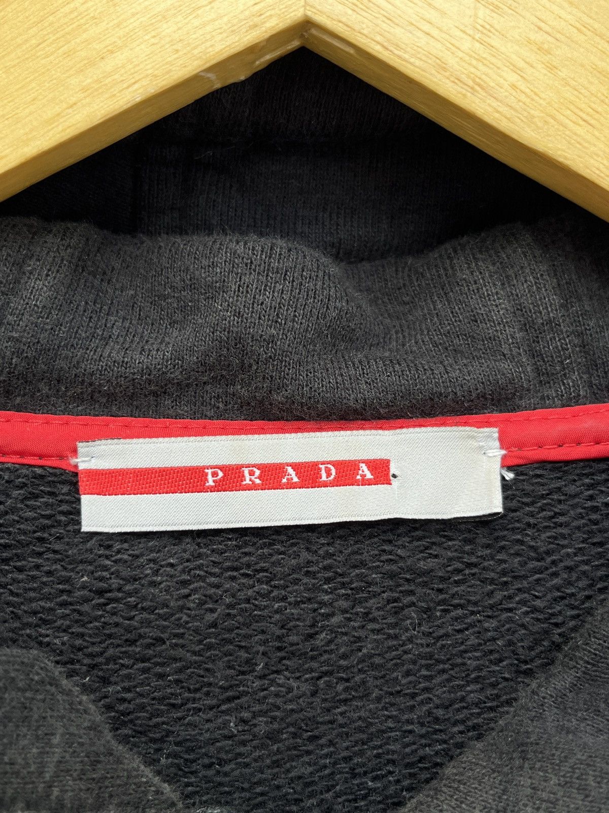 Prada Prada Sport Linea Rossa Zip Hoodie Size US M / EU 48-50 / 2 - 3 Thumbnail