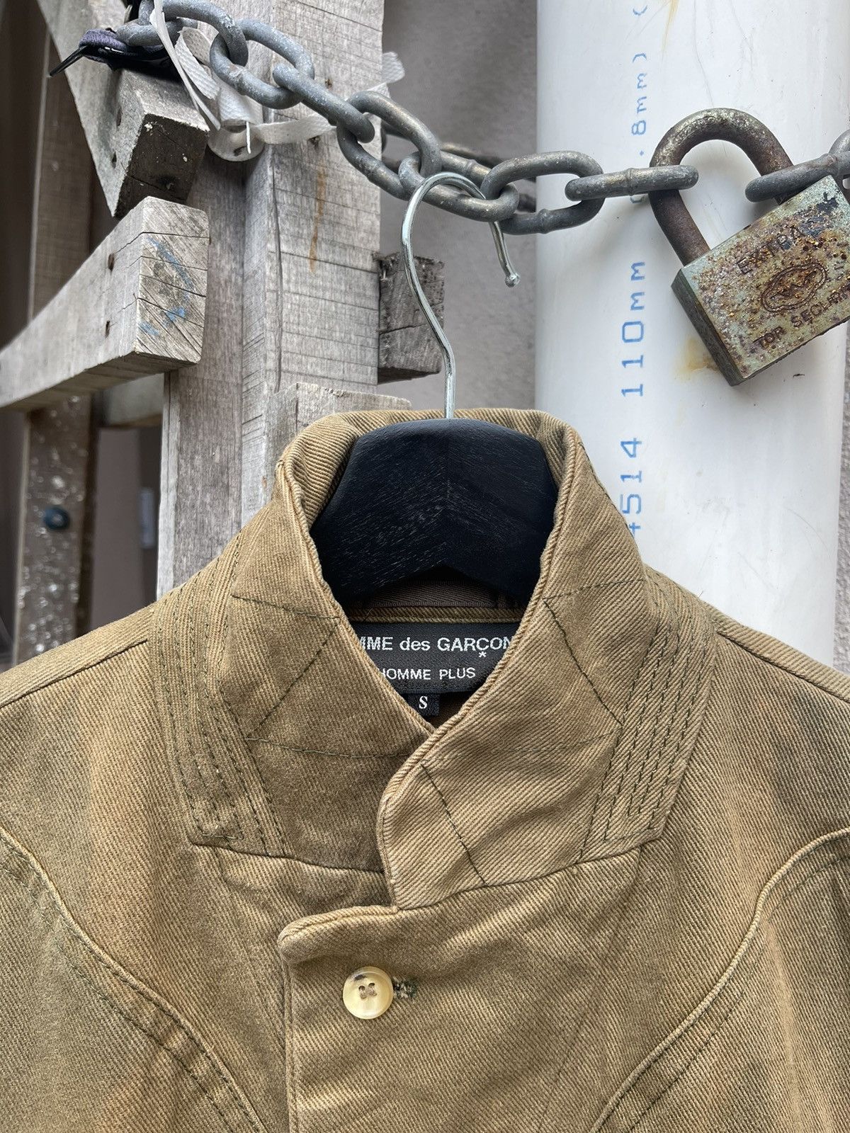 Comme des Garcons Homme Plus Comme des Garcons Homme Plus AW03 Runway Curve Tailored Size 38S - 5 Thumbnail