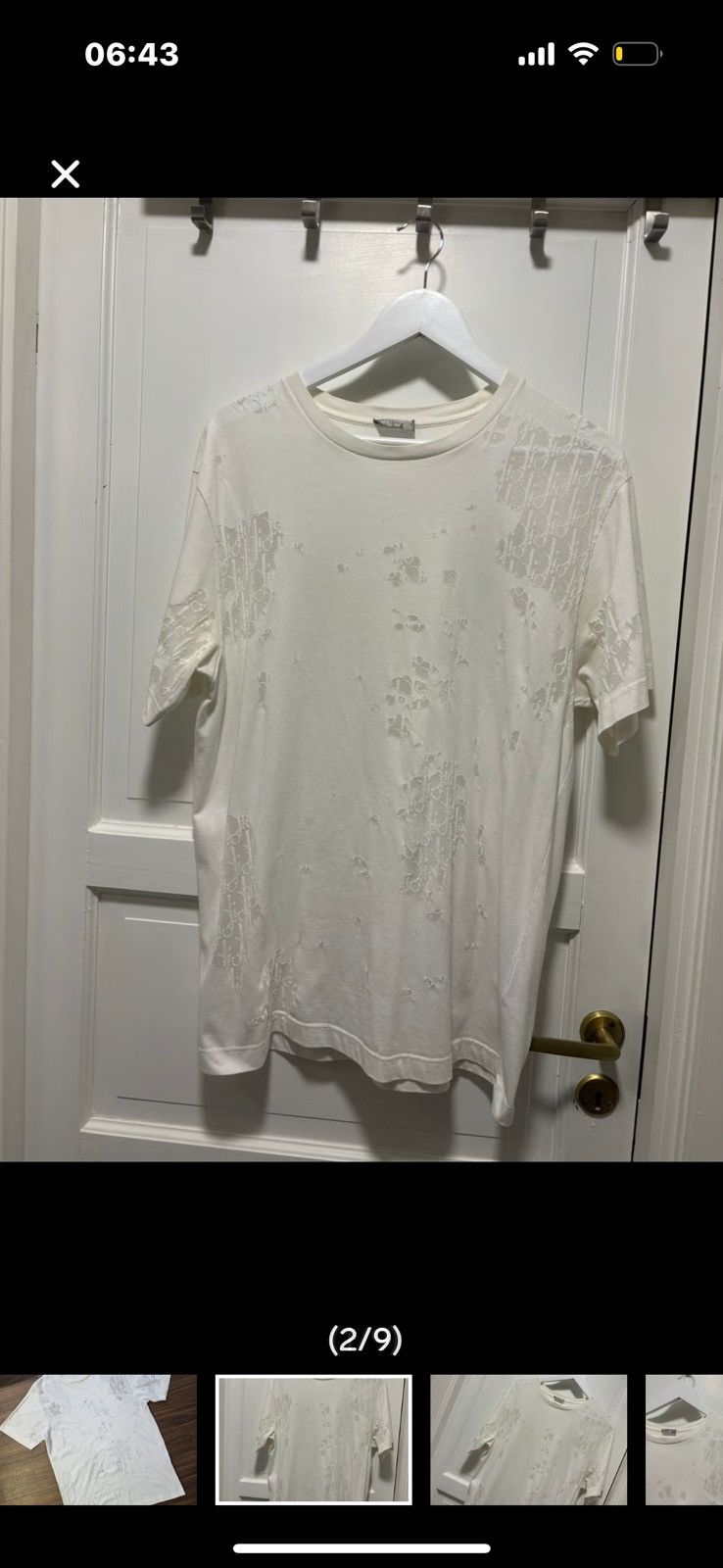 Dior Dior logo tee Size US L / EU 52-54 / 3 - 2 Thumbnail