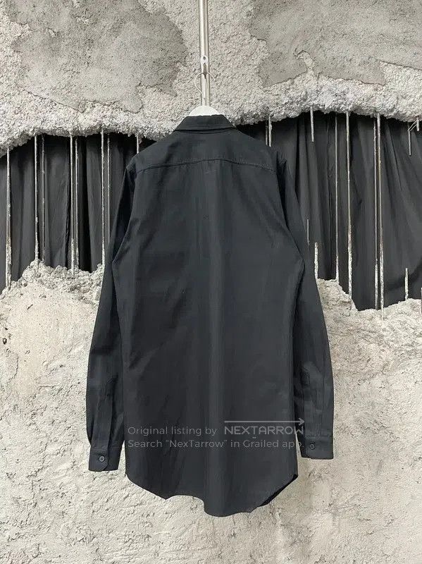 Rick Owens Rick Owens Black Long Sleeve Jacket for Men . Size US M / EU 48-50 / 2 - 2 Thumbnail