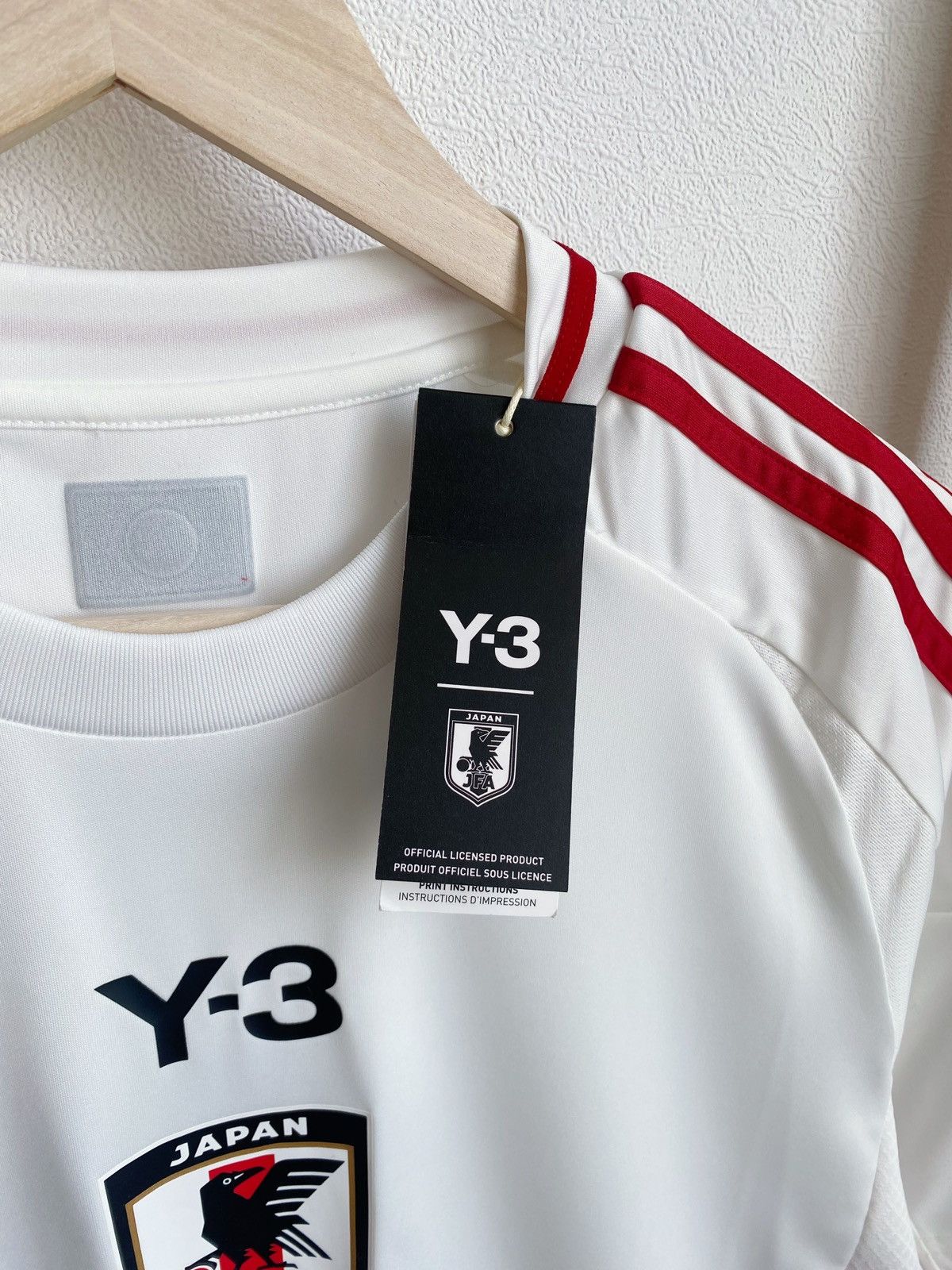 Yohji Yamamoto Adidas x Y-3 Japan Football Jersey 🇯🇵 Size US M / EU 48-50 / 2 - 1 Thumbnail