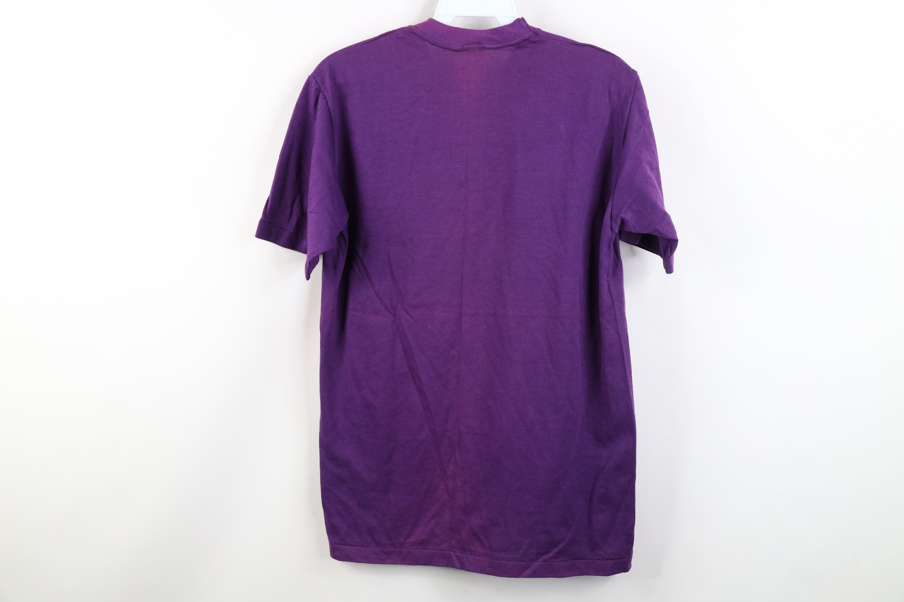 Vintage Vintage 70s 80s Indianapolis 500 Racing T-Shirt Purple USA Size M / US 6-8 / IT 42-44 - 13 Thumbnail