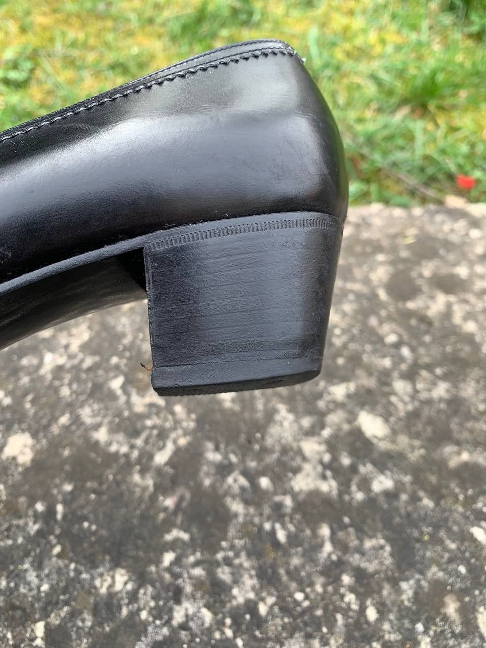 Celine Vintage luxury designer streetwear Celine heels Sz 37 Size US 7 / IT 37 - 12 Thumbnail