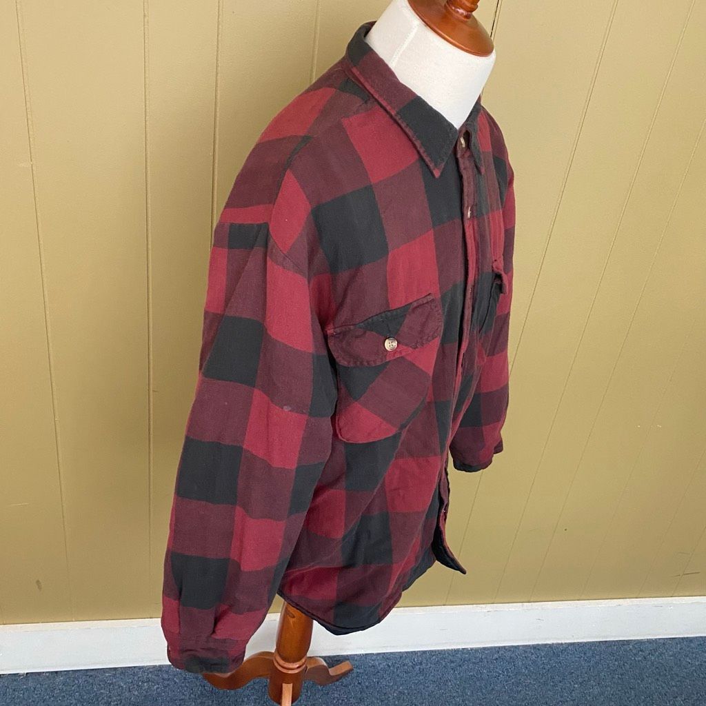 Basic Editions Basic Editions men XL 100% cotton button up midweight coat w Size US XL / EU 56 / 4 - 3 Thumbnail