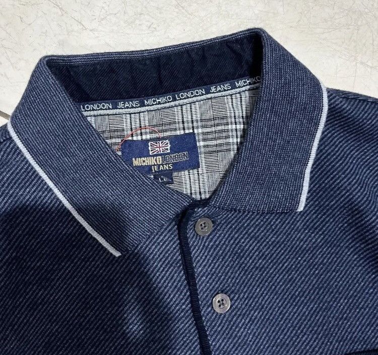 Japanese Brand × Michiko Koshino × Michiko Koshino London Michiko London Jeans Polos Size US L / EU 52-54 / 3 - 3 Thumbnail