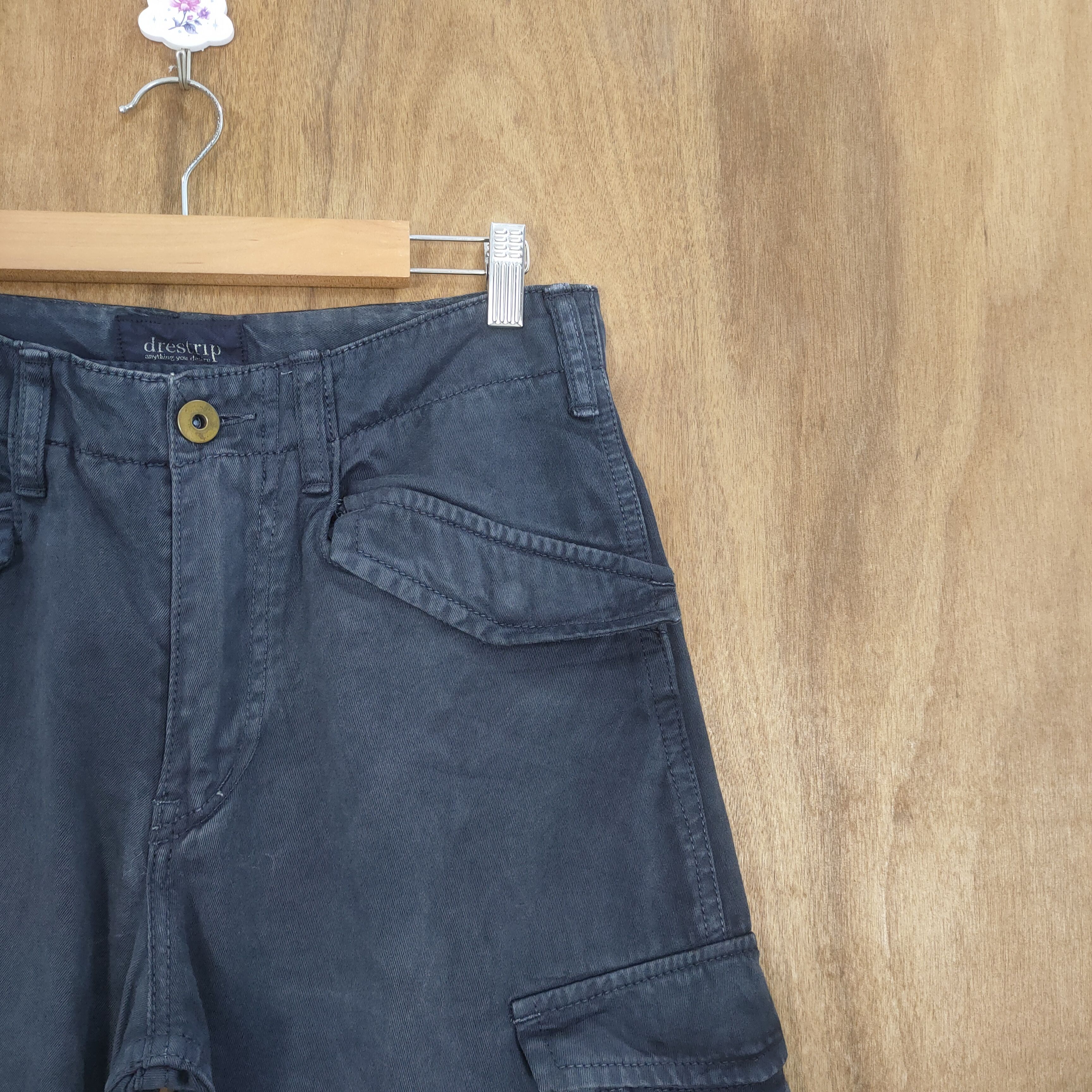 Japanese Brand VINTAGE DESTRIP ZIPPER LEG BONDAGE CARGO PANTS Size US 30 / EU 46 - 6 Thumbnail