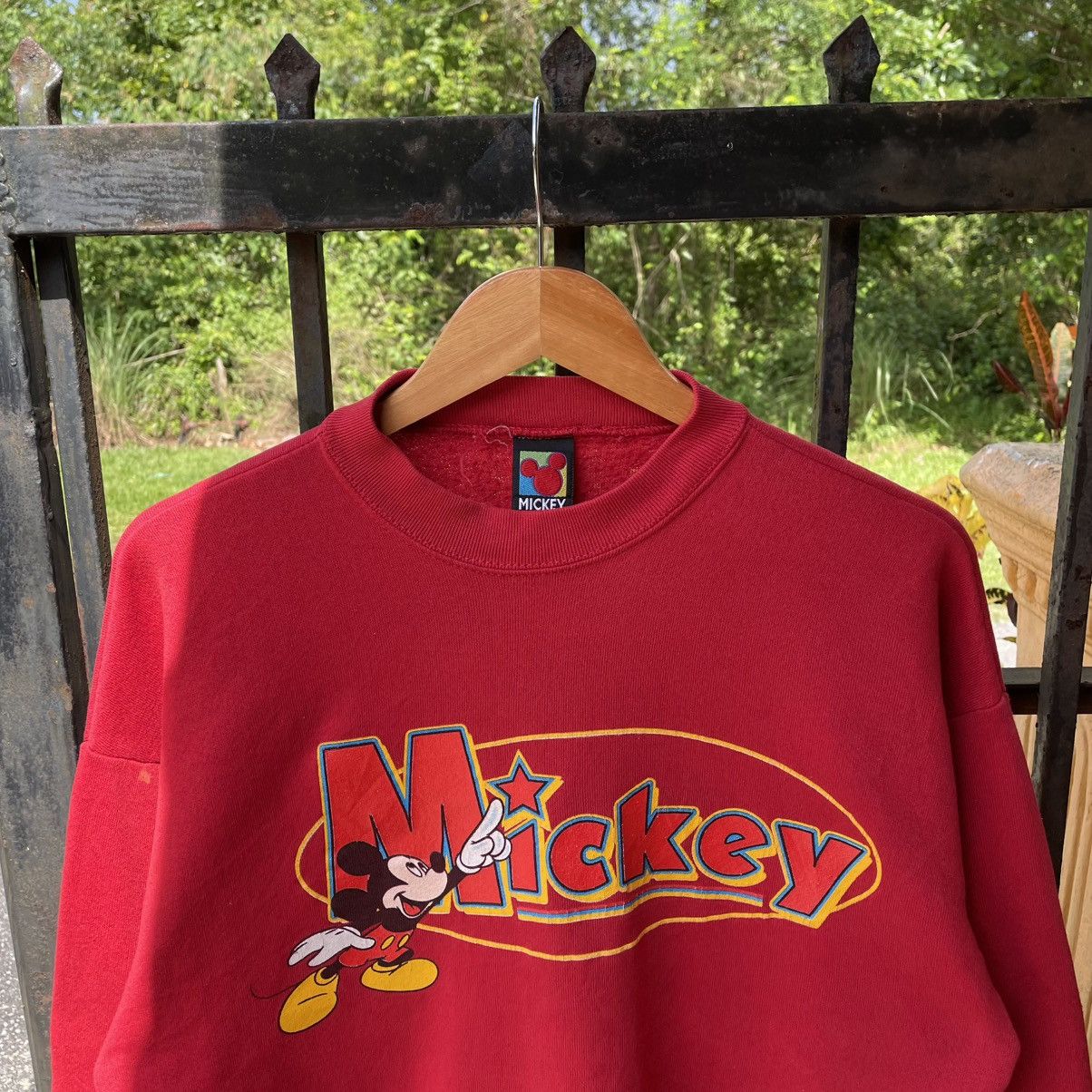 Disney × Mickey Mouse × Vintage 🔥Vintage 90s Mickey Mouse Disney Big Image Sweatshirts Size US M / EU 48-50 / 2 - 4 Thumbnail
