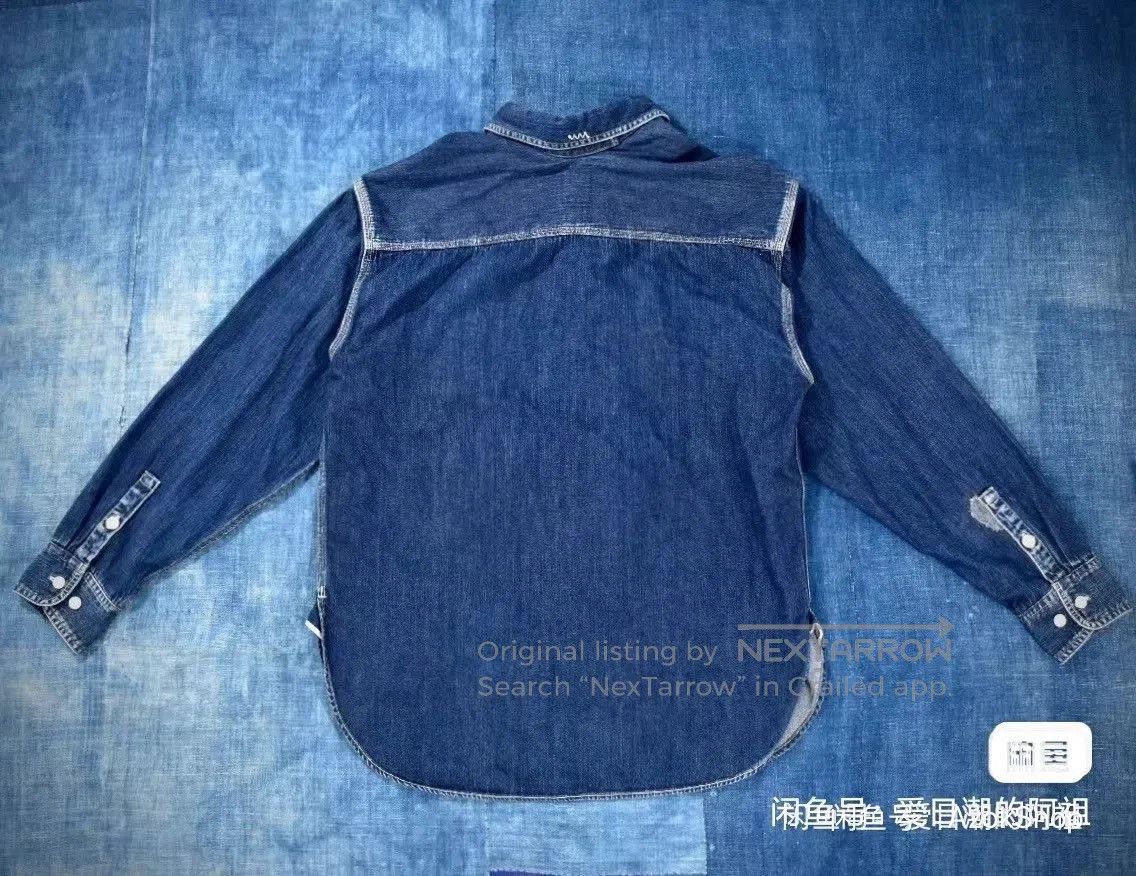 Visvim Visvim 20SS Damaged Denim Lumber Shirt. Size US L / EU 52-54 / 3 - 5 Thumbnail